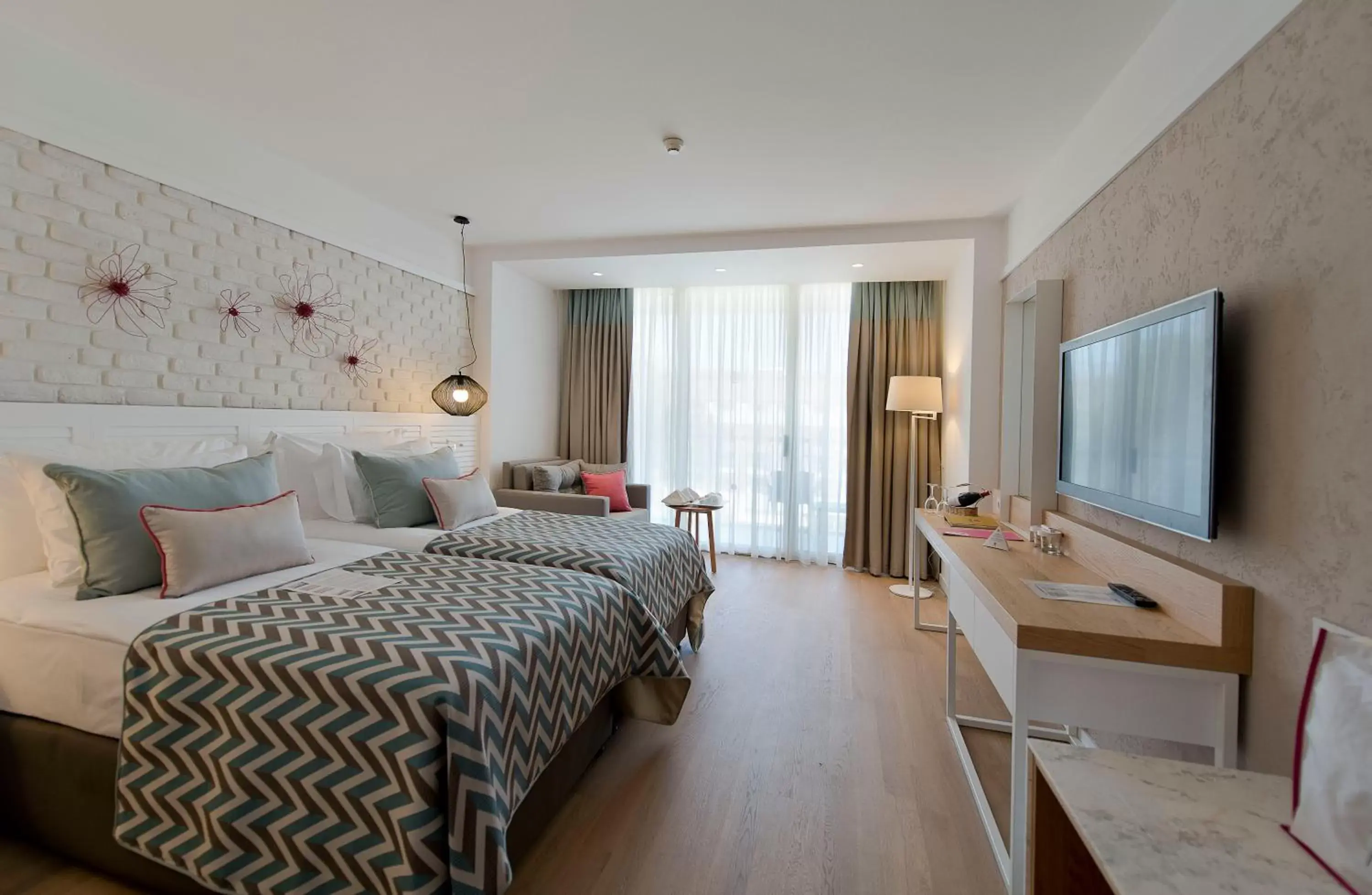 Bedroom, Bed in Akra Kemer - Ultra All Inclusive