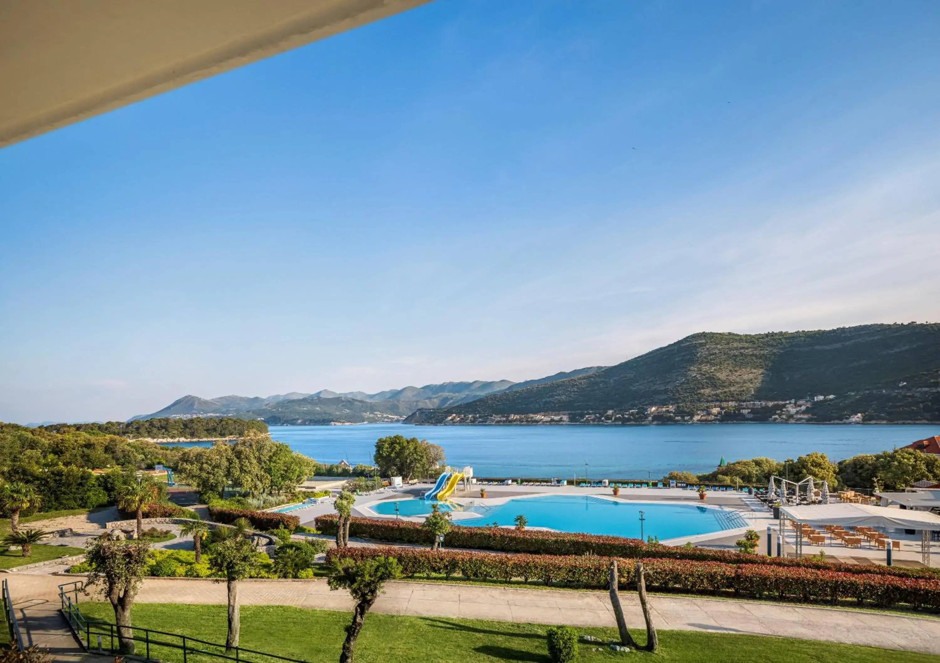 View (from property/room), Pool View in Club Dubrovnik Sunny Hotel by Valamar