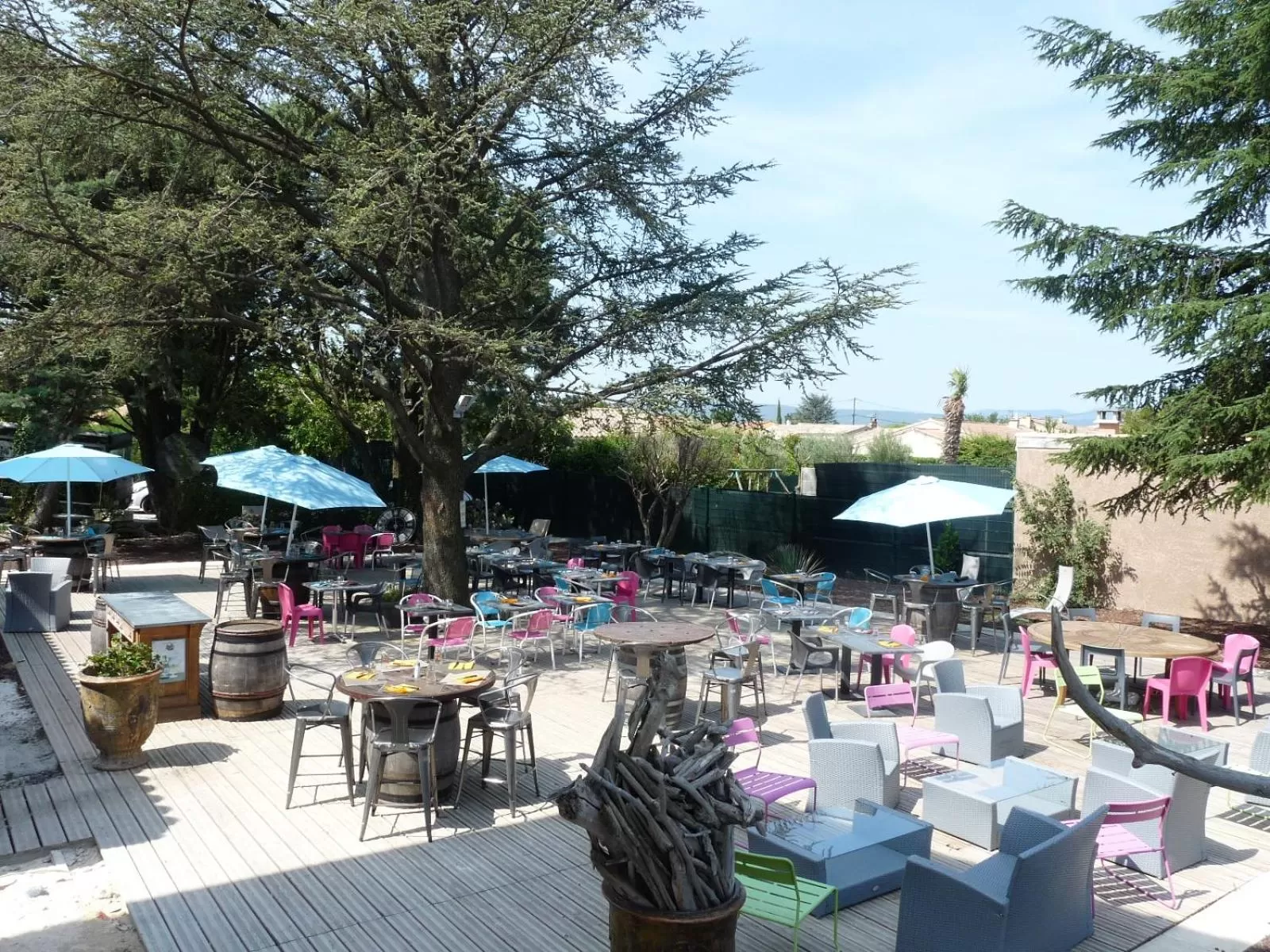 Patio in L'Horloge Gourmande