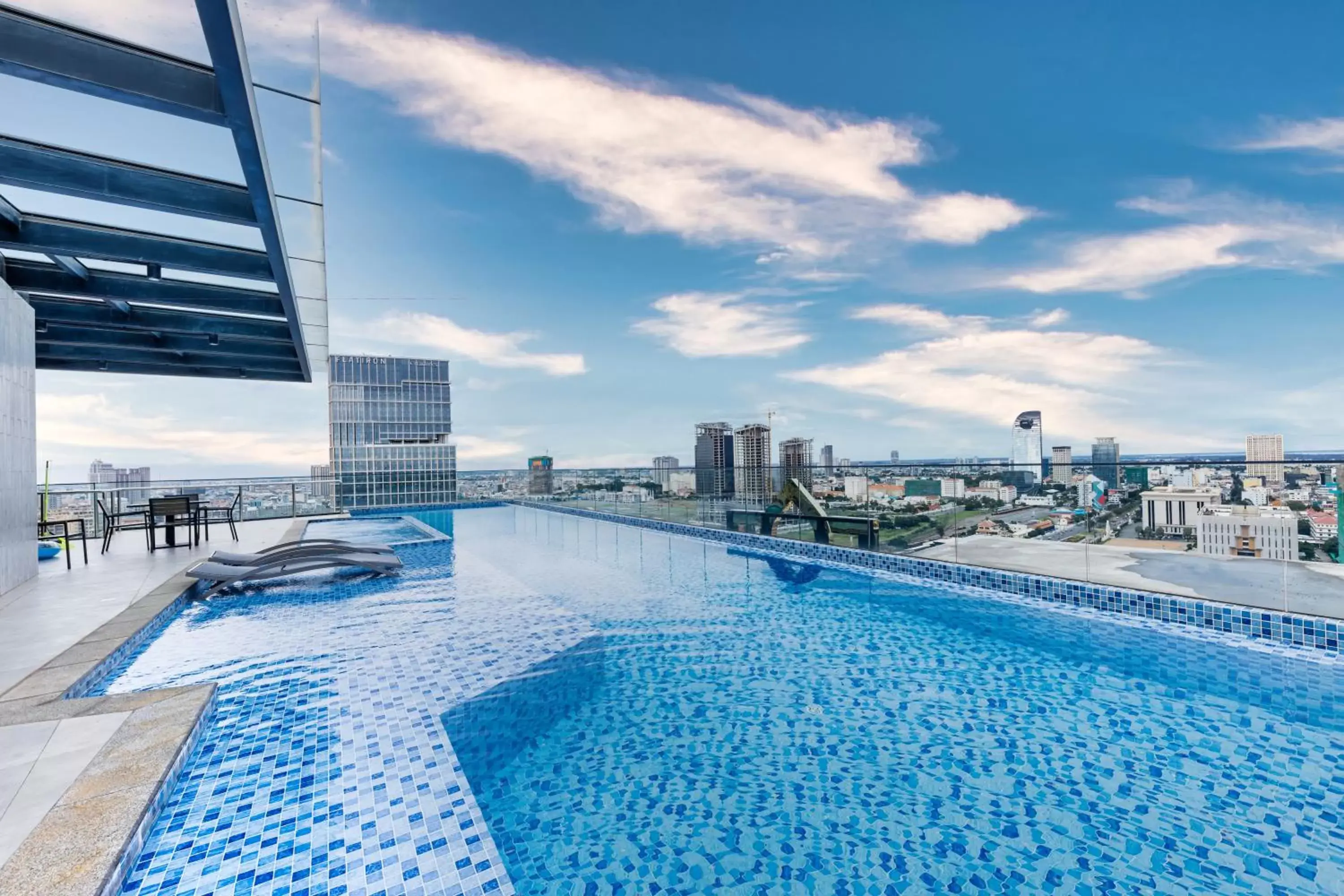 City view, Swimming Pool in Luxcity Hotel & Apartment