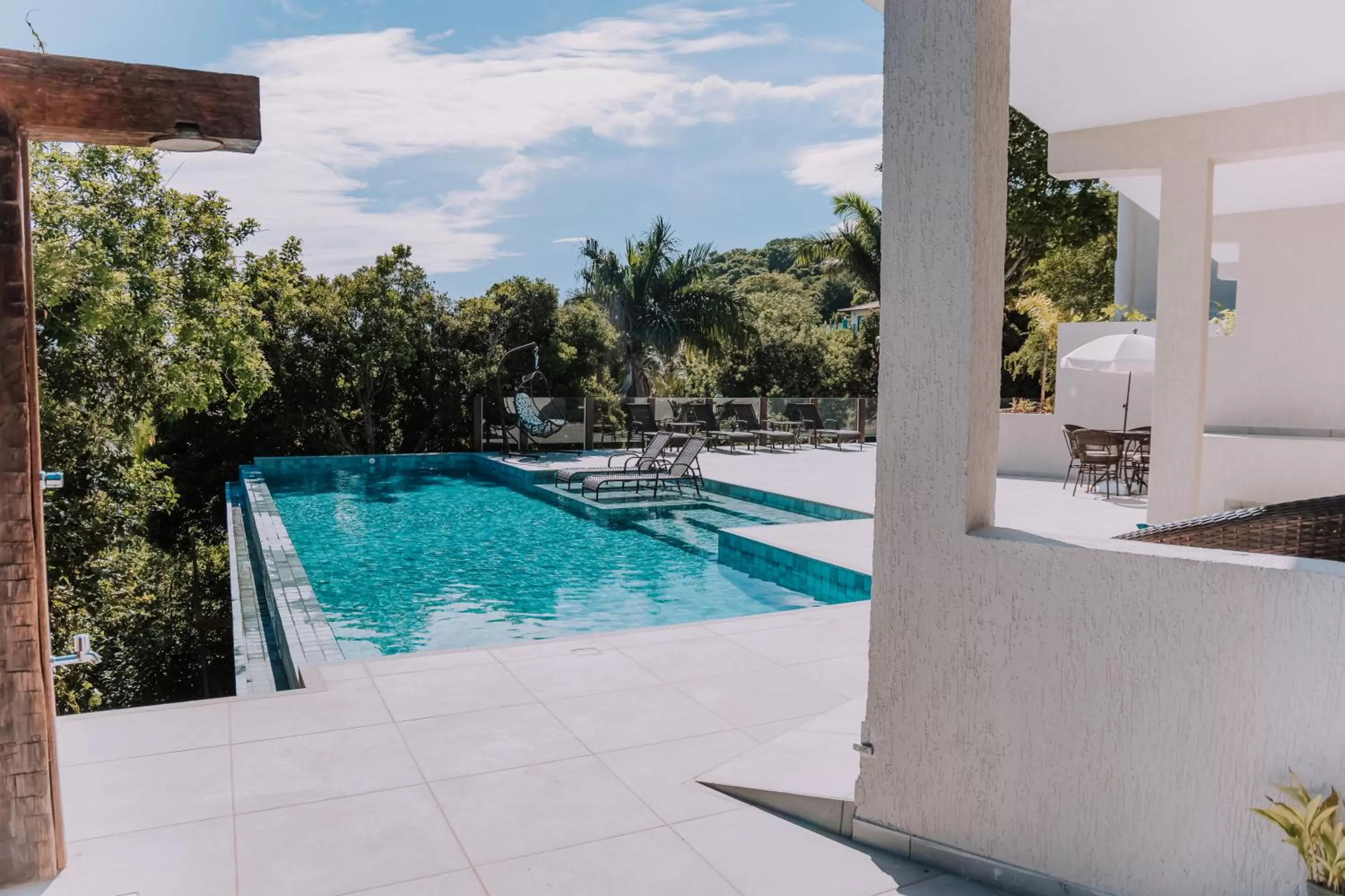 Swimming pool in Pousada Peninsula de Buzios