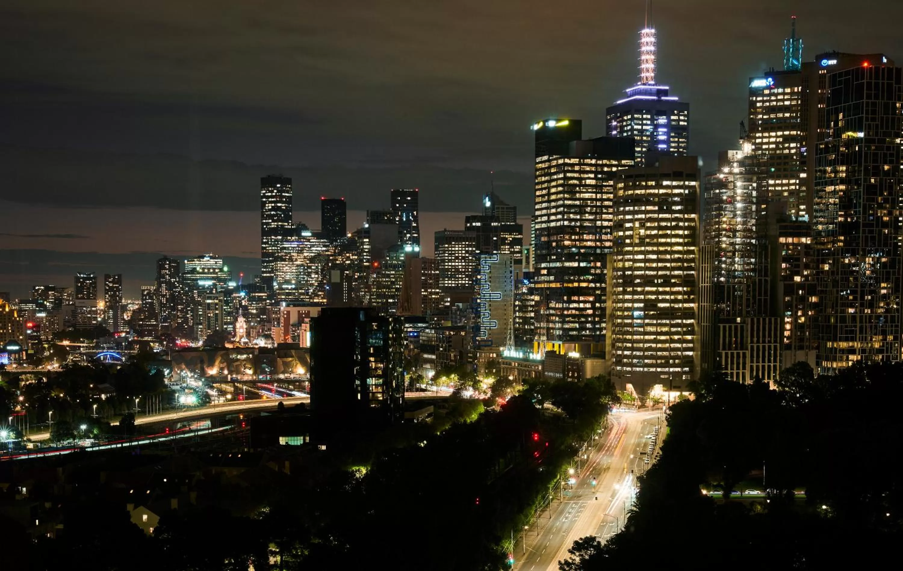 City view in Pullman Melbourne On the Park