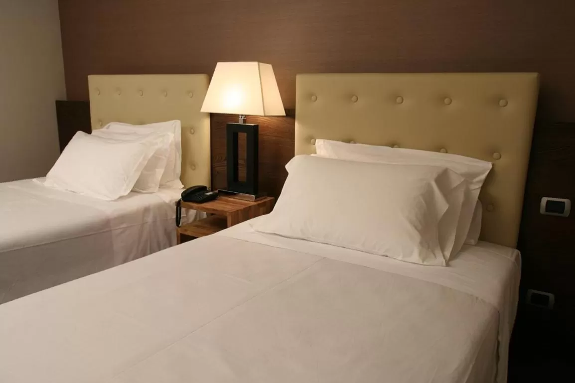 Bed in Admiral Park Hotel by Falco D'Oro Hotels