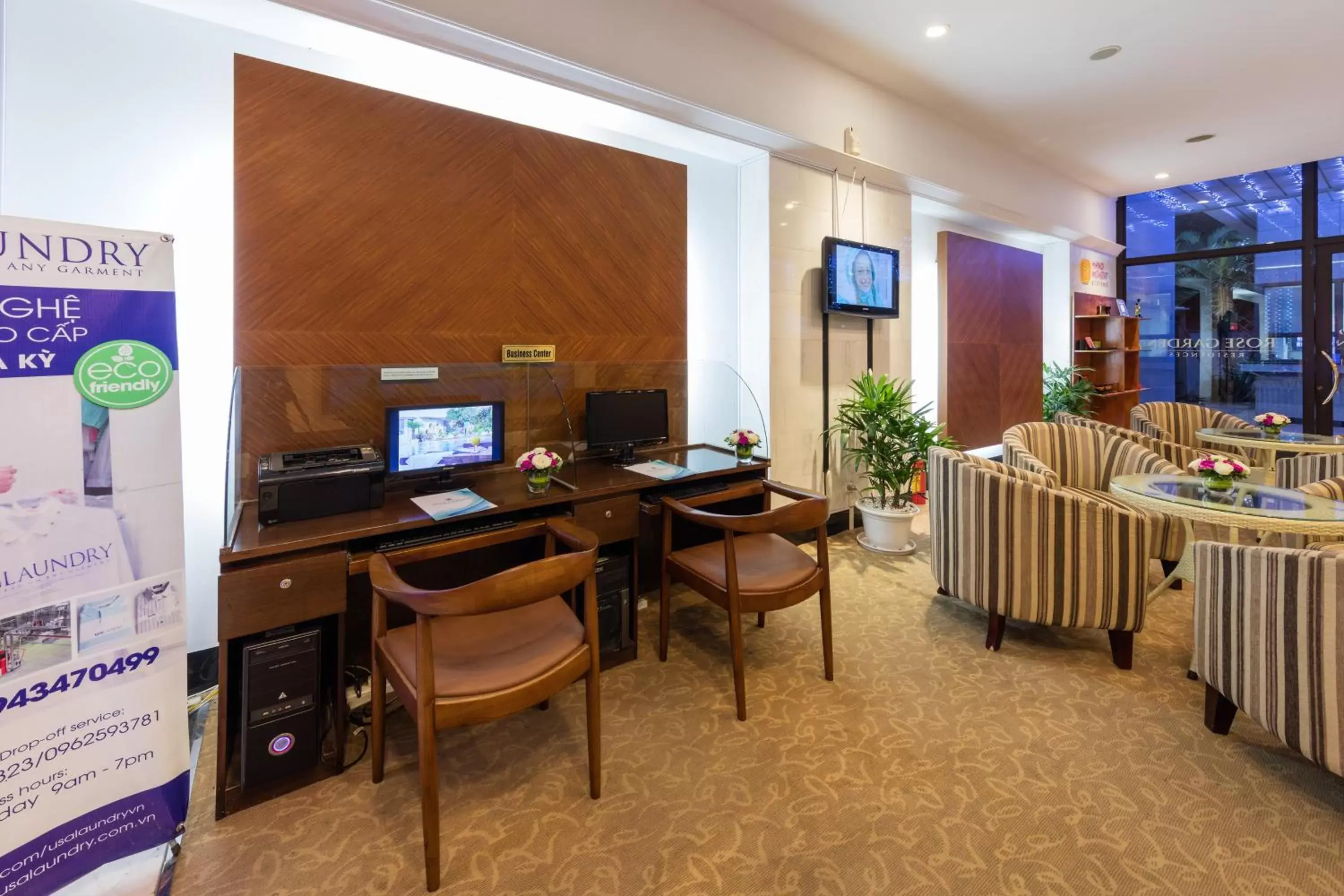 Business facilities in Rose Garden Residences