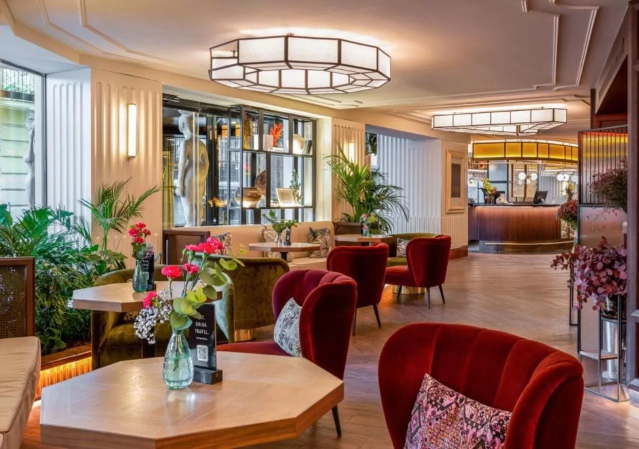 Seating area in Only YOU Hotel Valencia