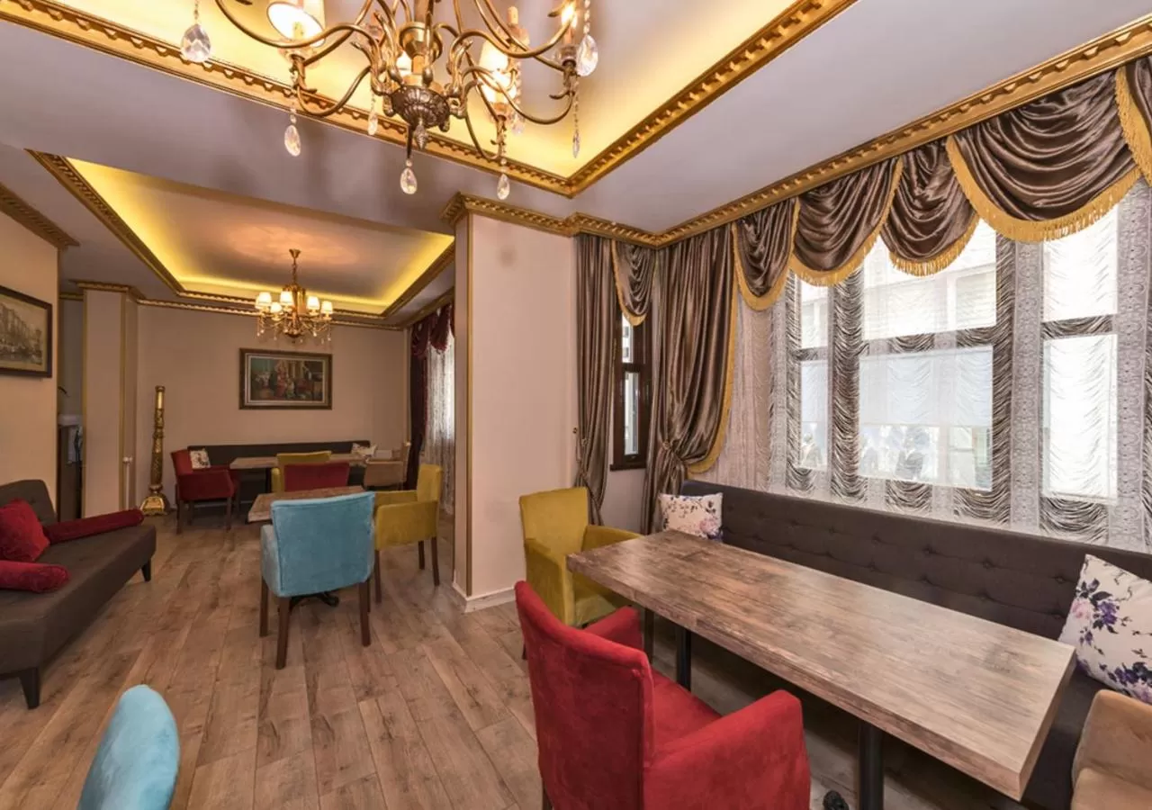 Lobby or reception in Valide Hotel