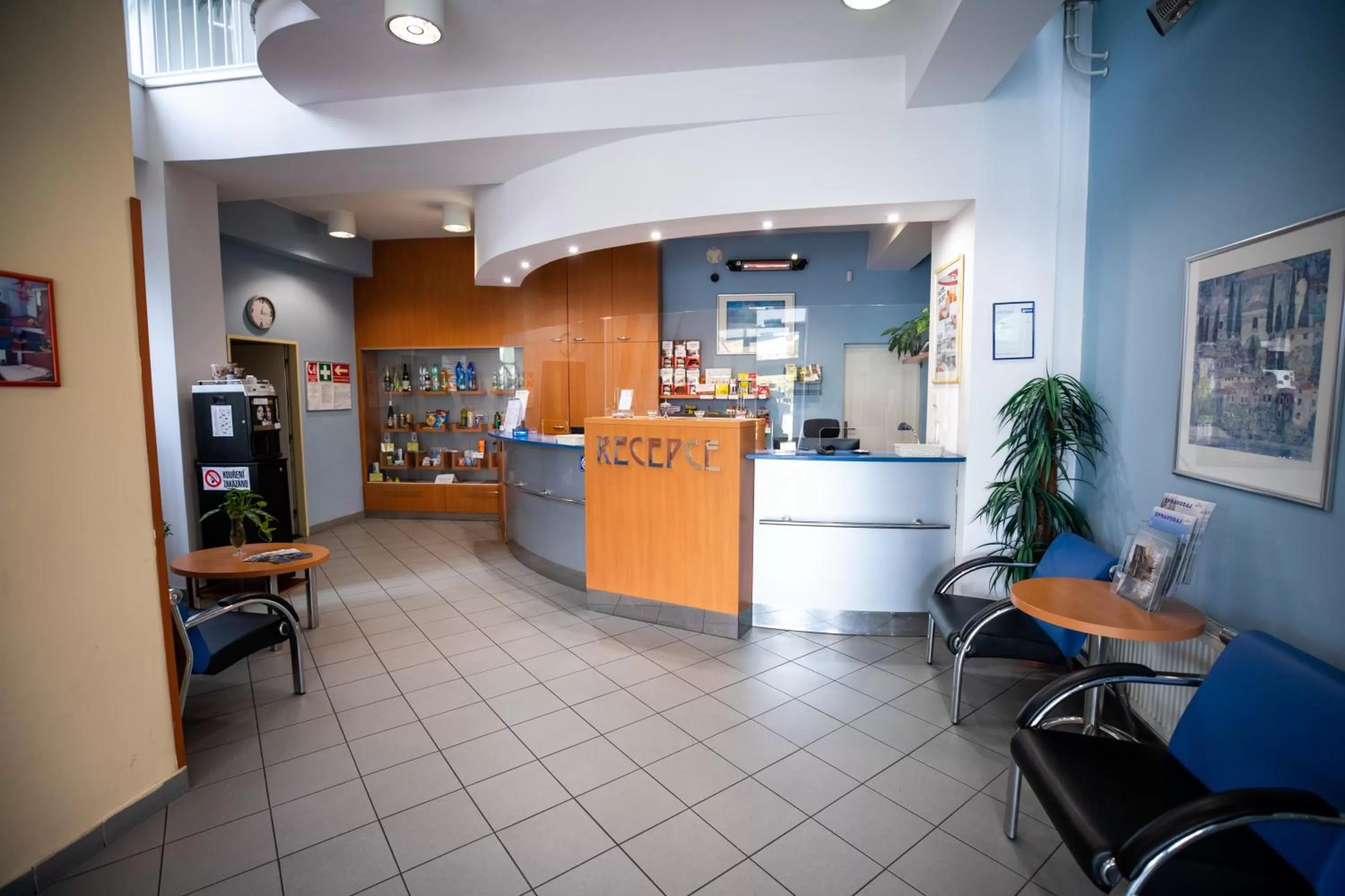 Lobby or reception in Hotel Sport