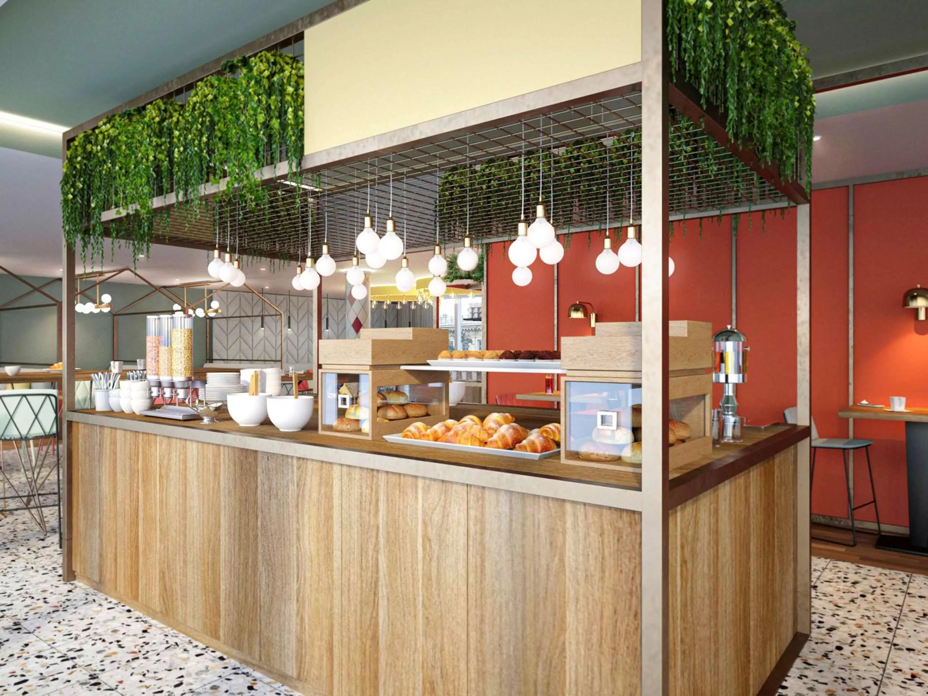 Restaurant/places to eat in ibis Styles Klagenfurt am Woerthersee