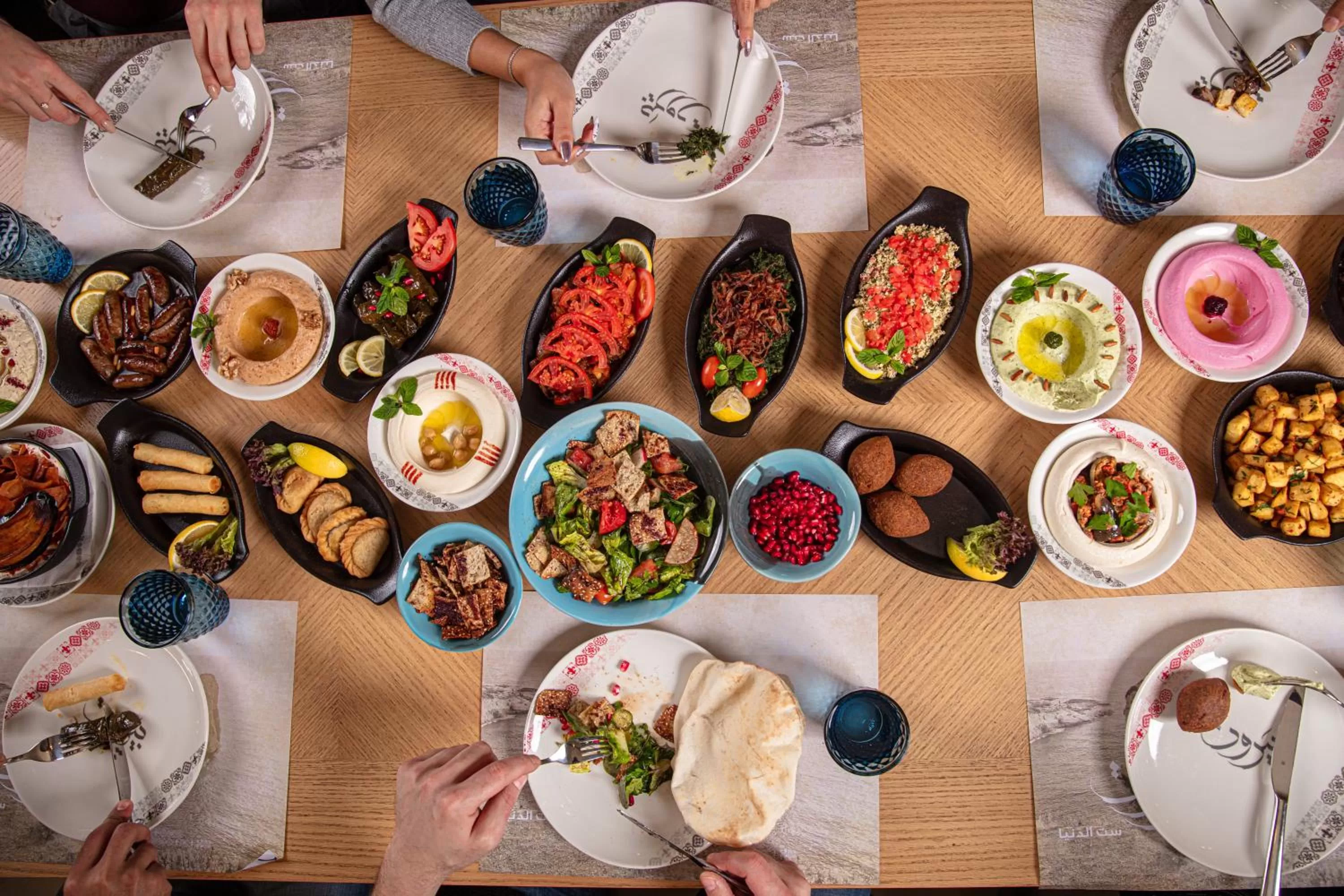 Restaurant/places to eat in The Abdali Boulevard Hotel