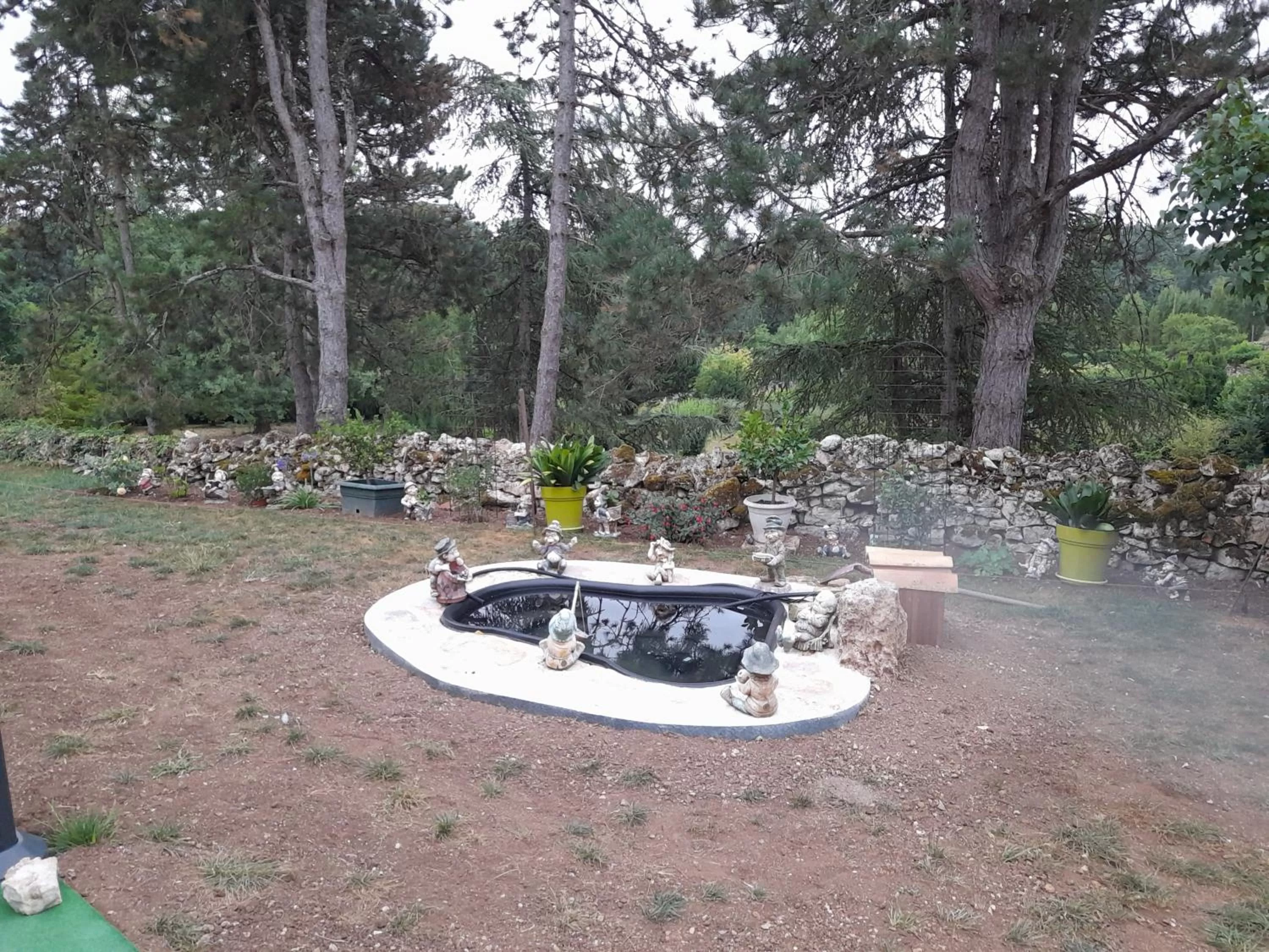 Garden view in CHEZ VIVIANE