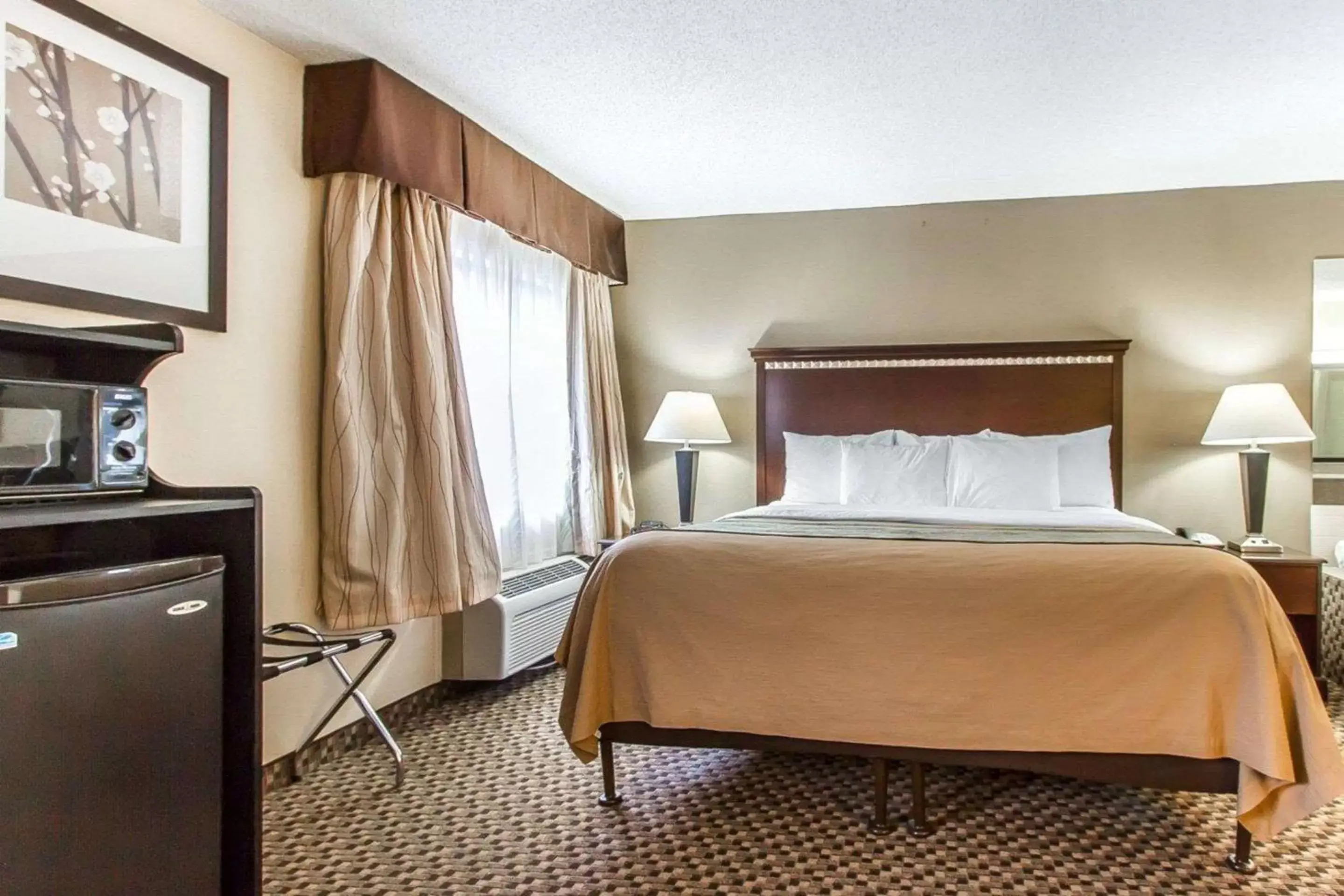 Photo of the whole room, Bed in Quality Inn Macomb near University Area