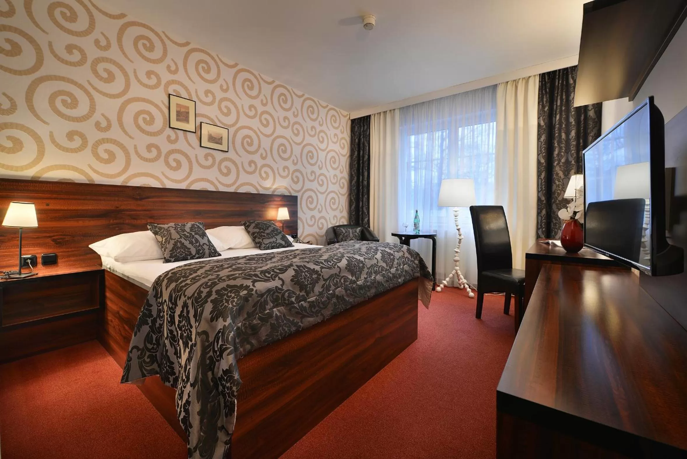 Bed in Parkhotel Morris Novy Bor