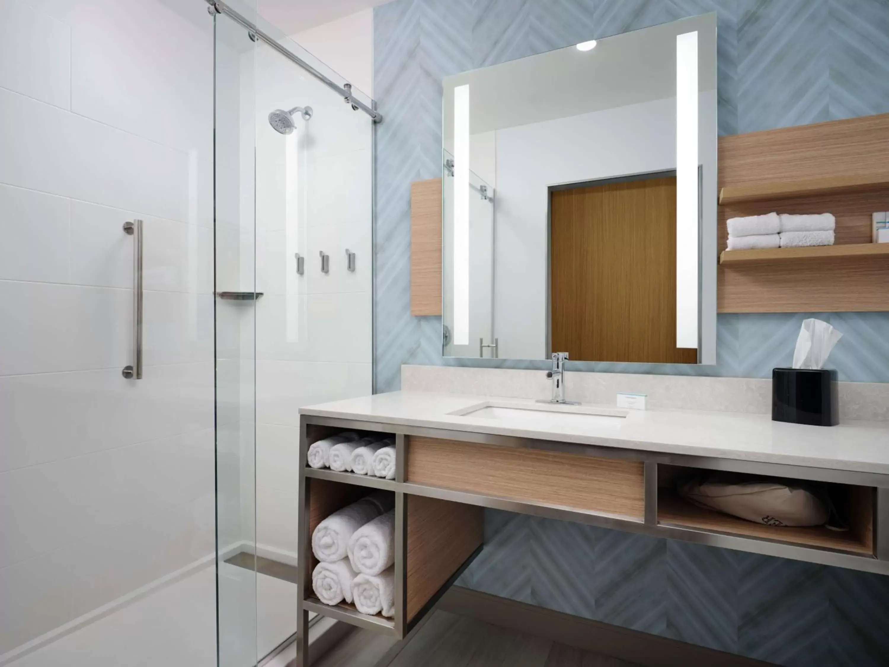 Bathroom in Hilton Garden Inn Grapevine At Silverlake Crossing, Tx Bathroom in Hilton Garden Inn Grapevine At Silverlake Crossing, Tx