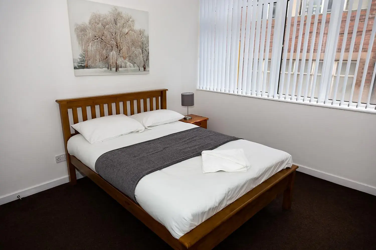 Bedroom in Alexander Apartments Powdene House