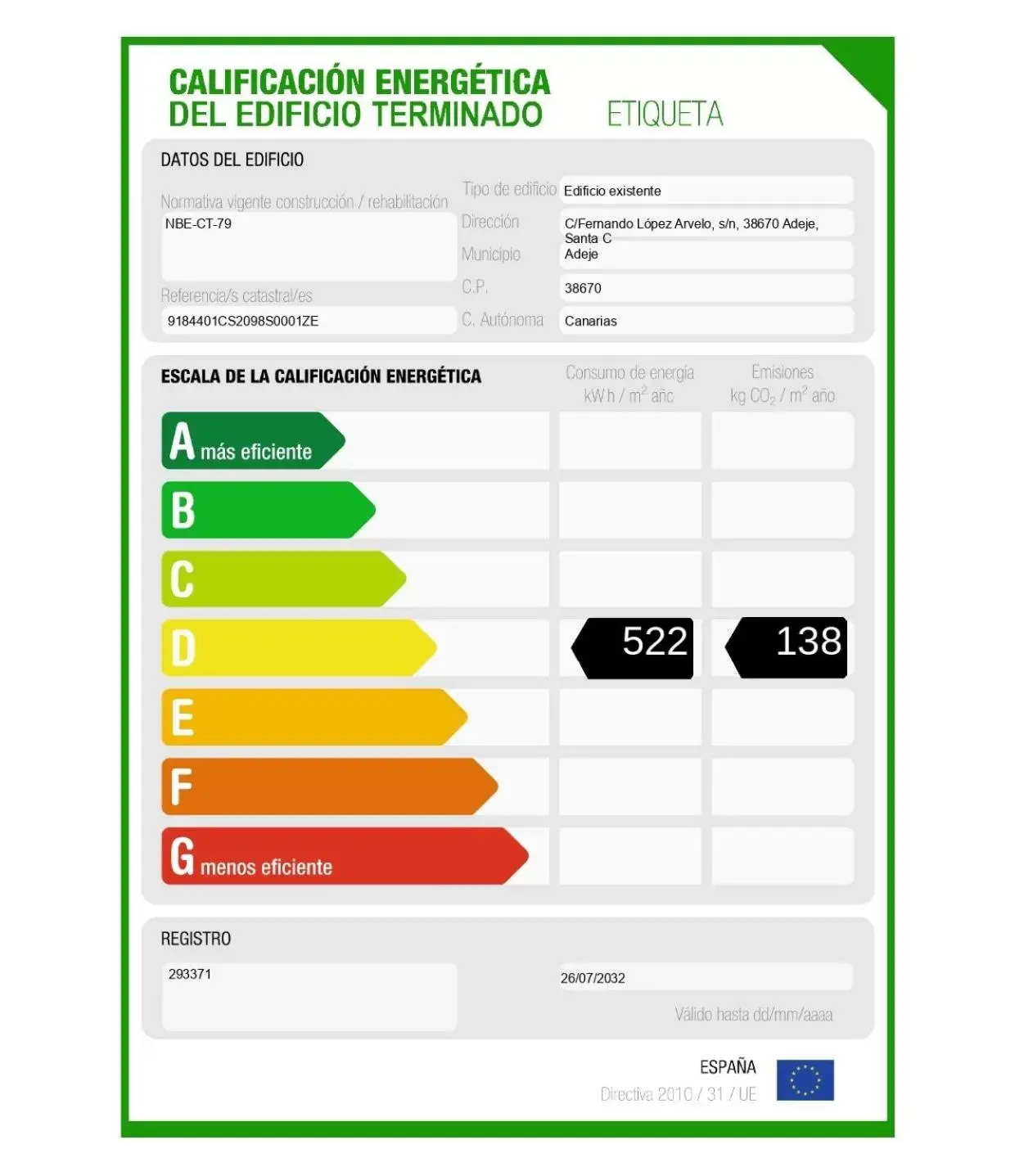 Certificate/Award, Floor Plan in Gran Tacande Wellness & Relax Costa Adeje