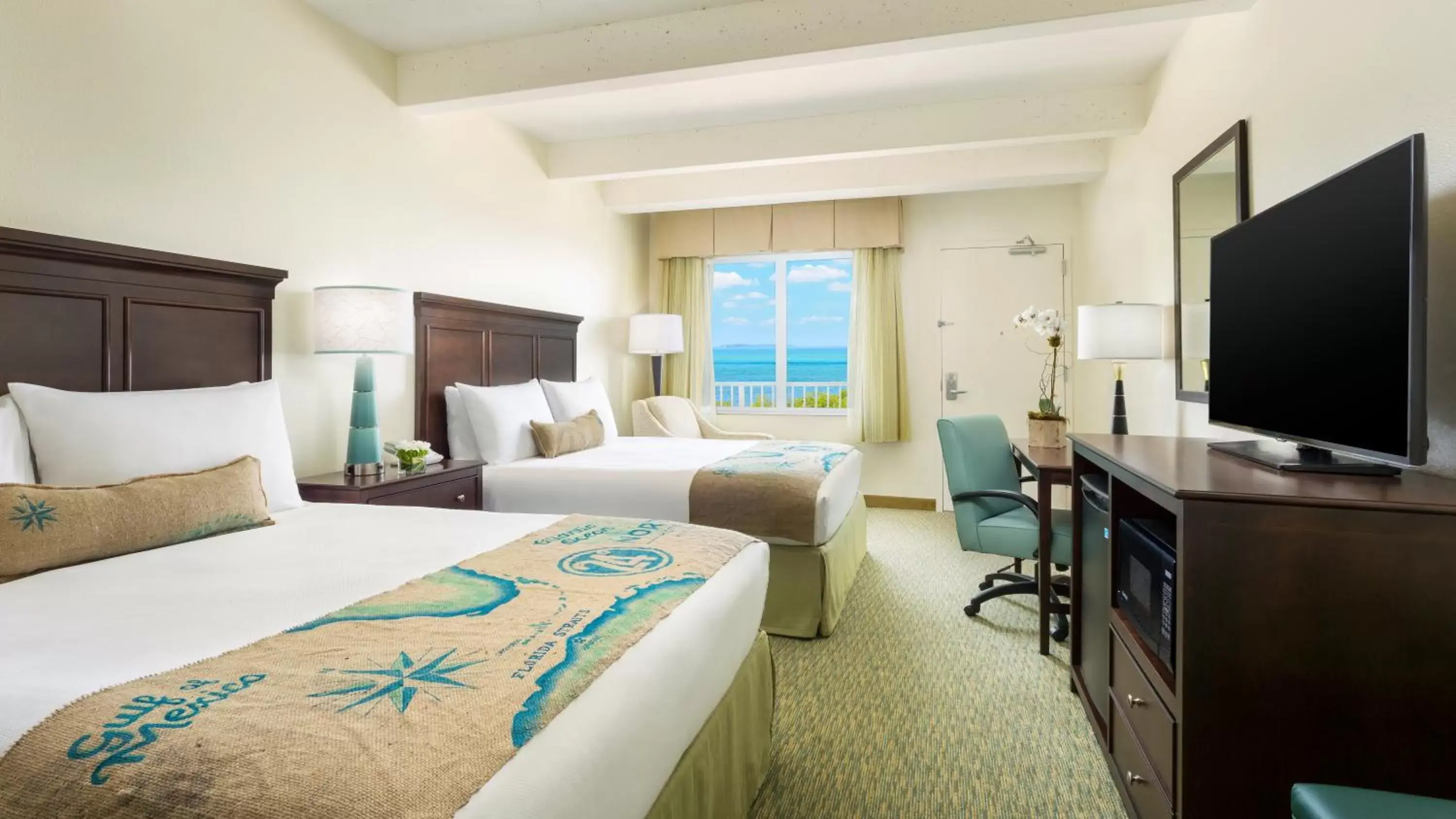 Bedroom, TV/Entertainment Center in 24 North Hotel Key West