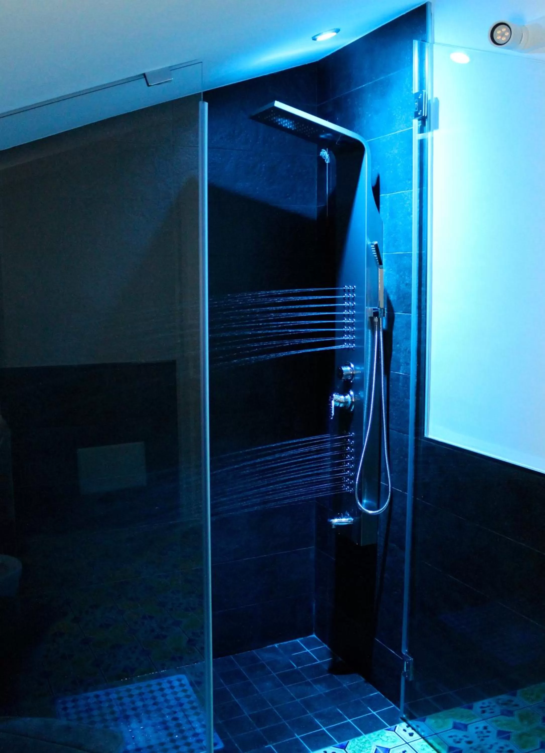 Shower in Iride Bed and Breakfast