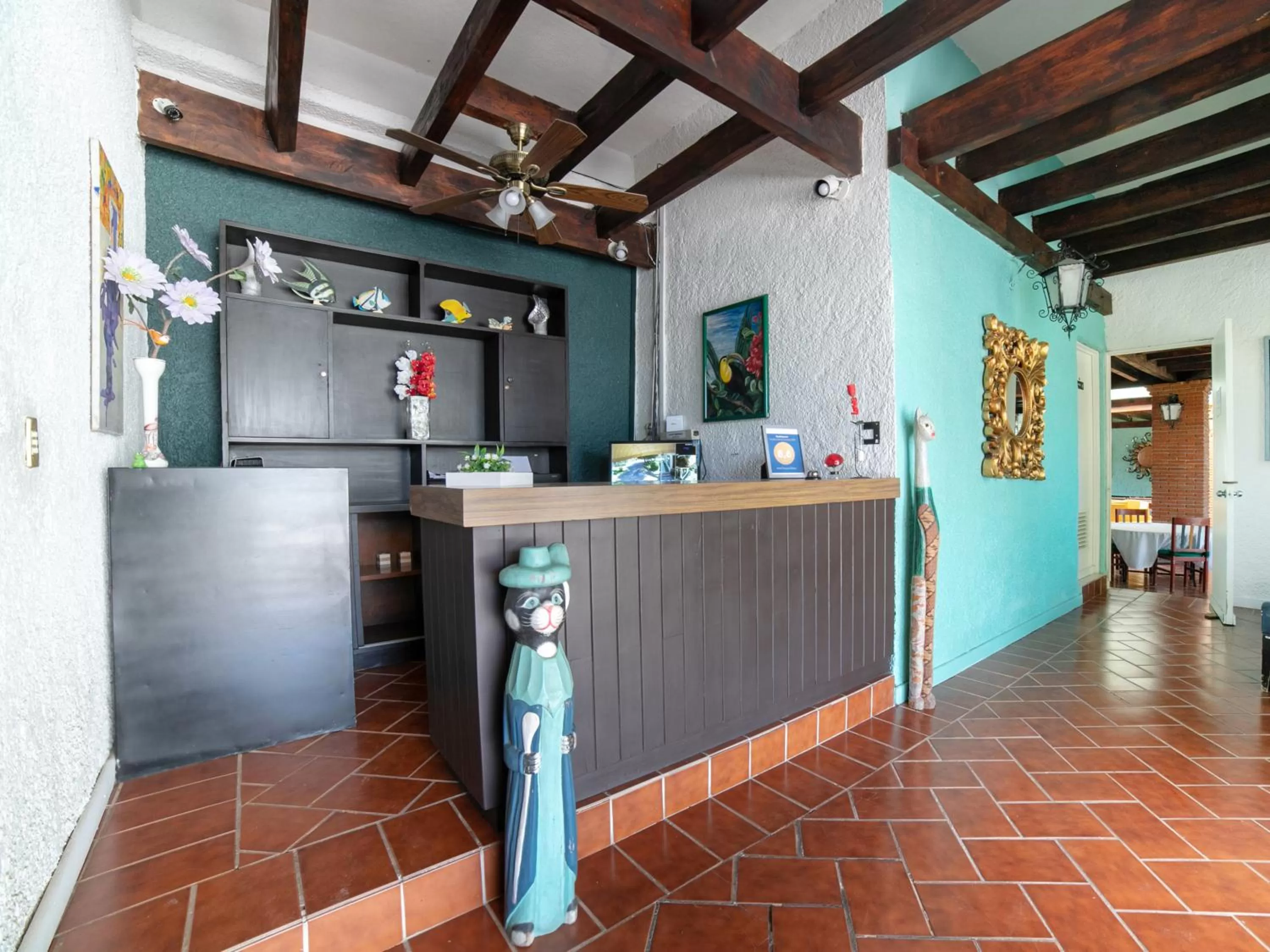 Lobby or reception in Hotel Teques Palace