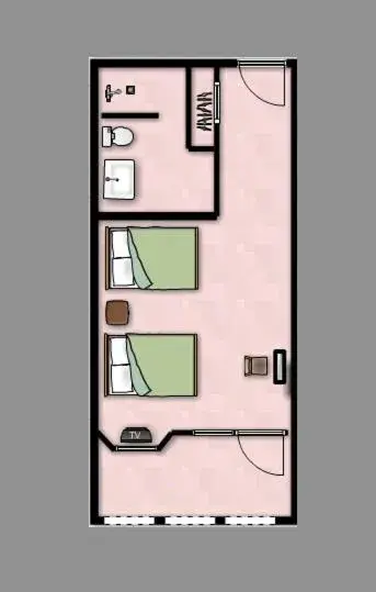 Floor Plan in Hotel Paraiso Escondido