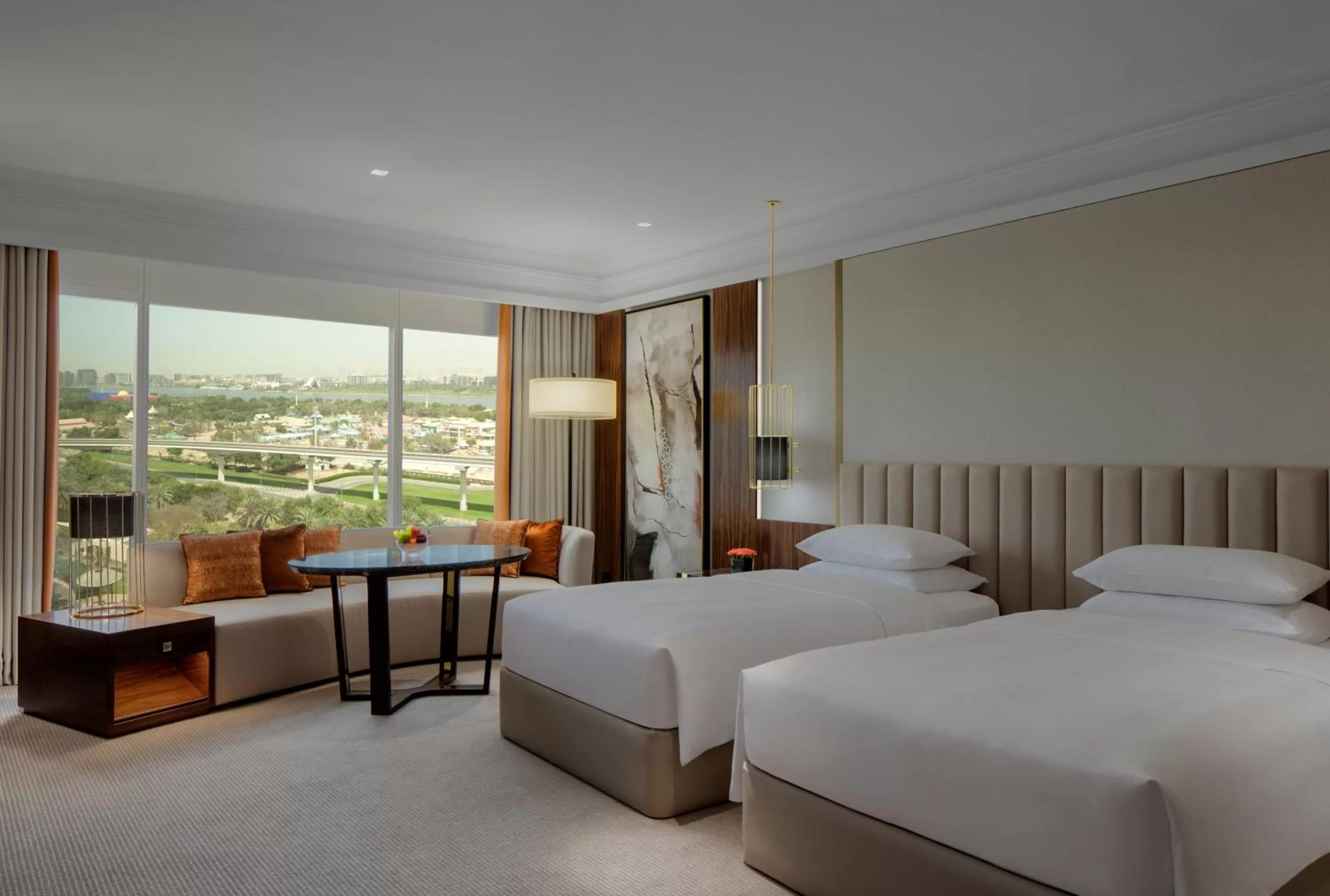 Bed in Grand Hyatt Dubai
