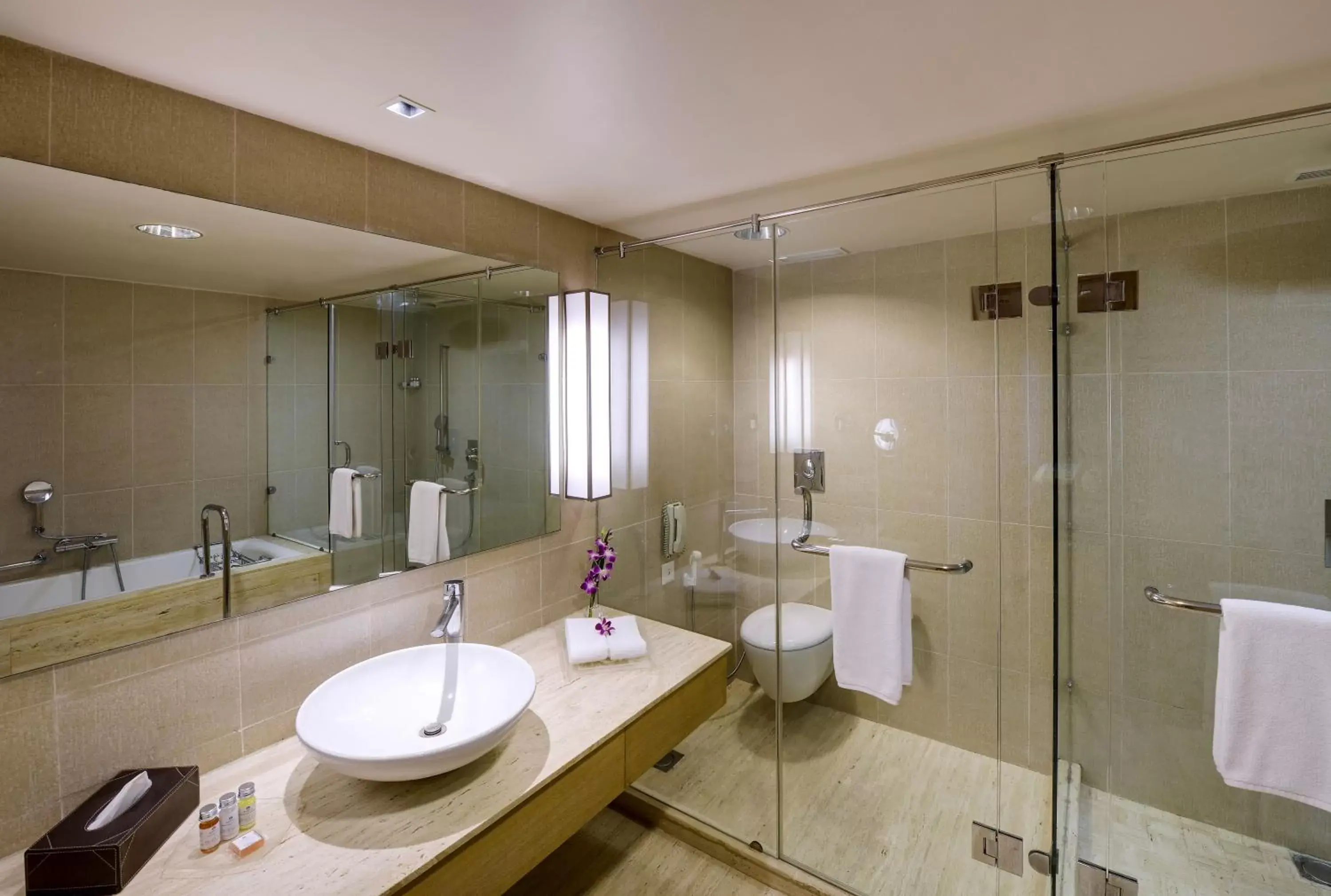 Shower, Bathroom in Svelte Hotel and Personal Suites