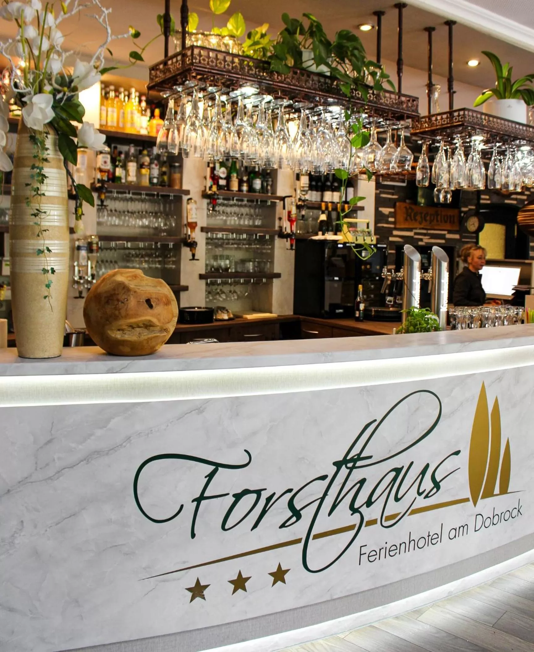 Lobby or reception in Forsthaus-Ferienhotel am Dobrock