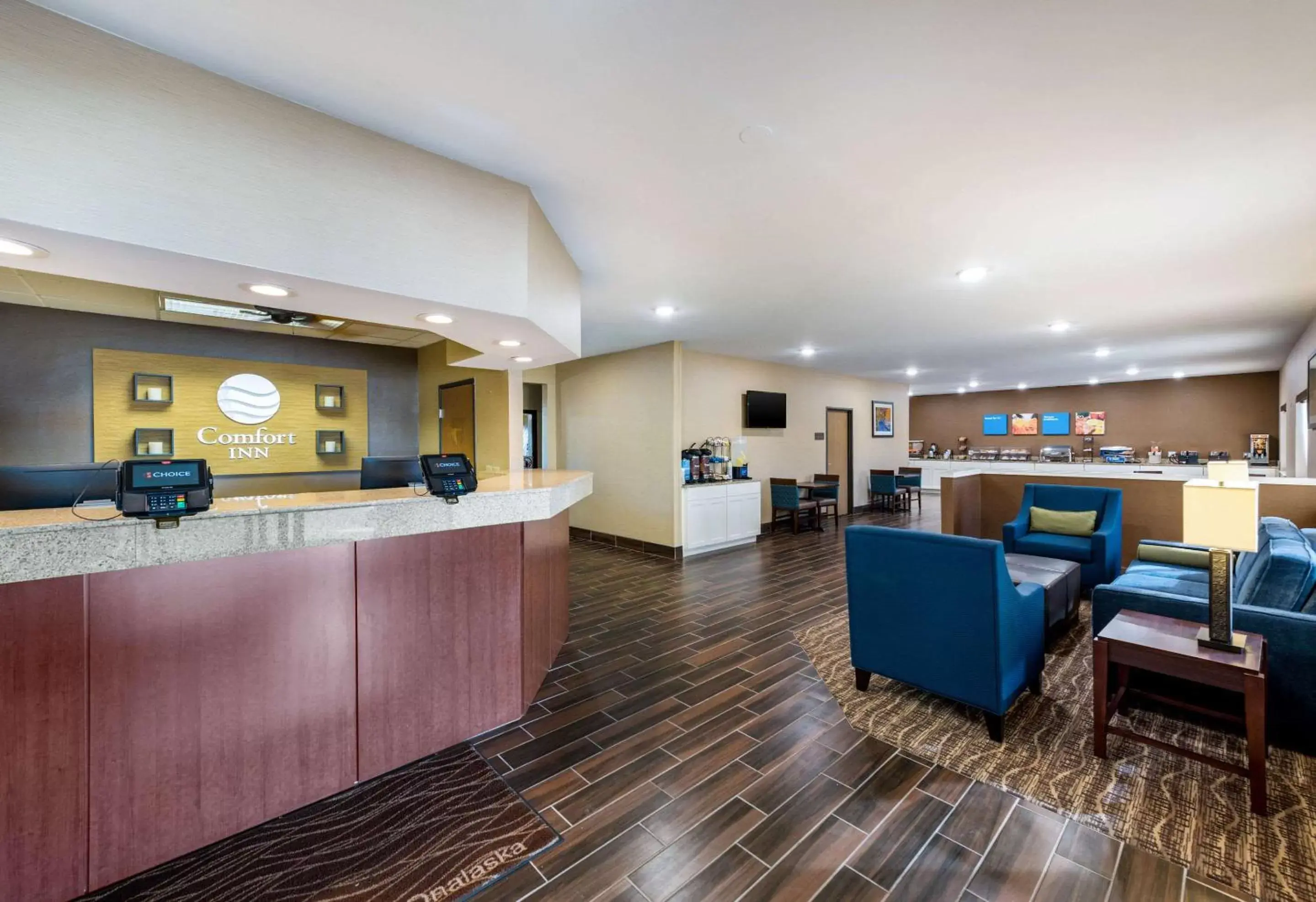 Lobby or reception, Lobby/Reception in Comfort Inn Onalaska - La Crosse Area