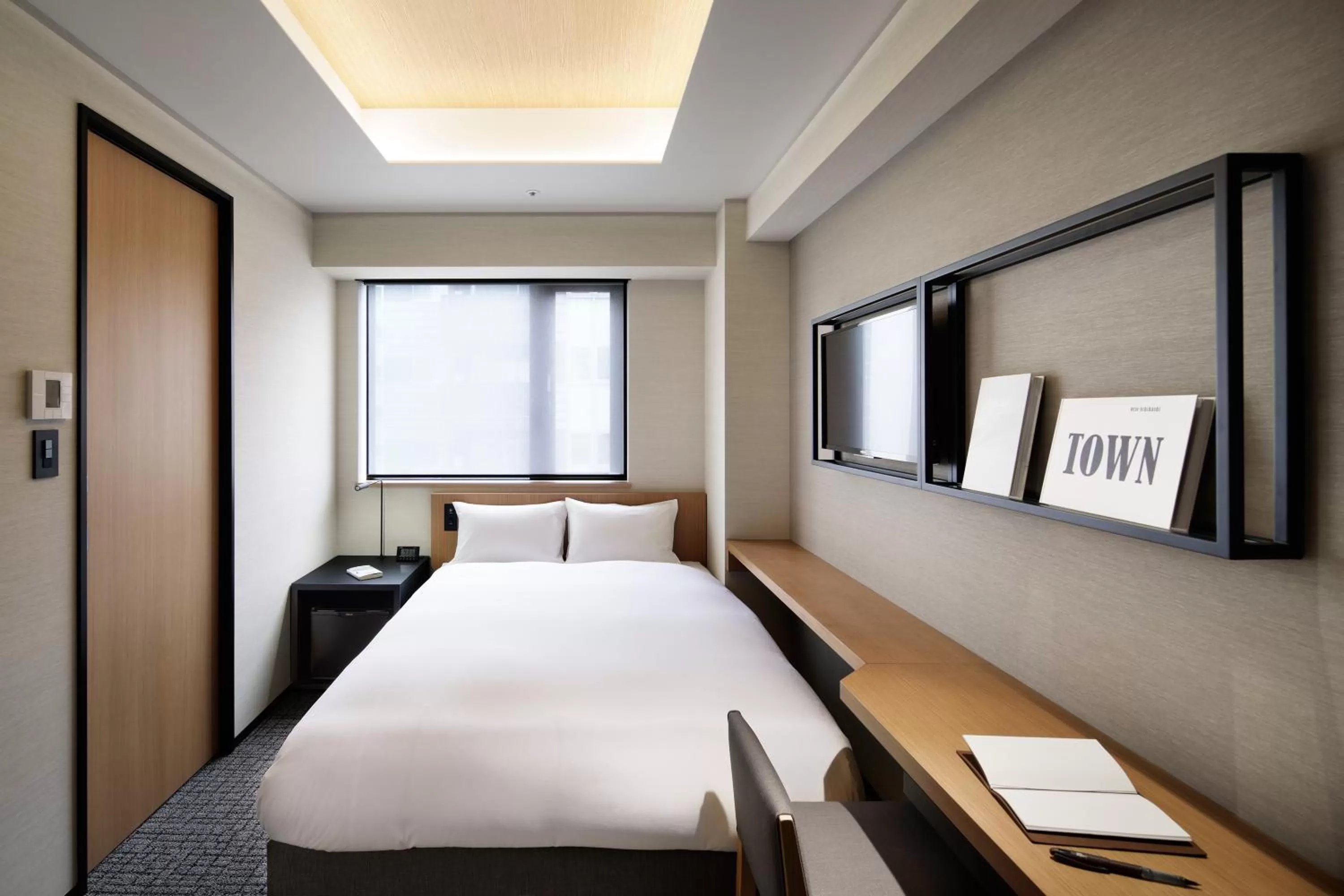 Photo of the whole room, Bed in LAMP LIGHT BOOKS HOTEL nagoya