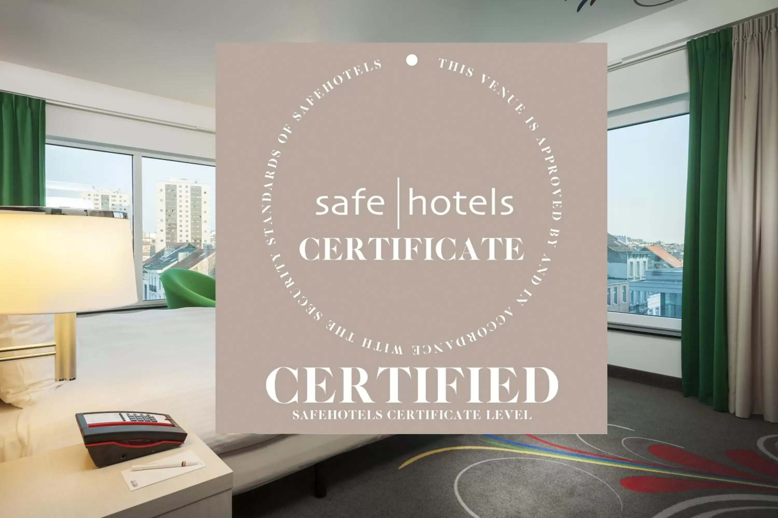 Certificate/Award in Hotel Park Inn by Radisson Brussels Midi