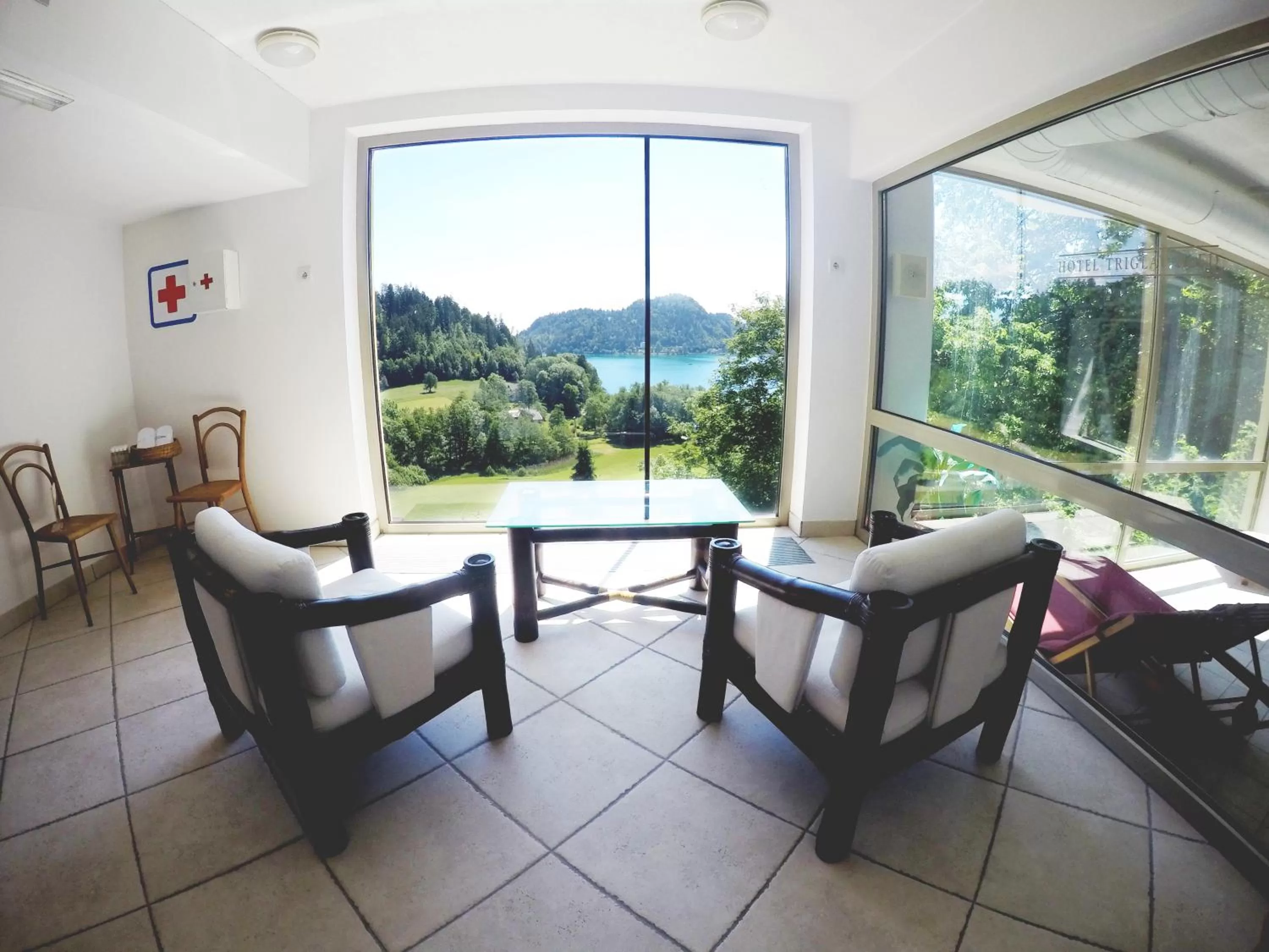 On site in Hotel Triglav