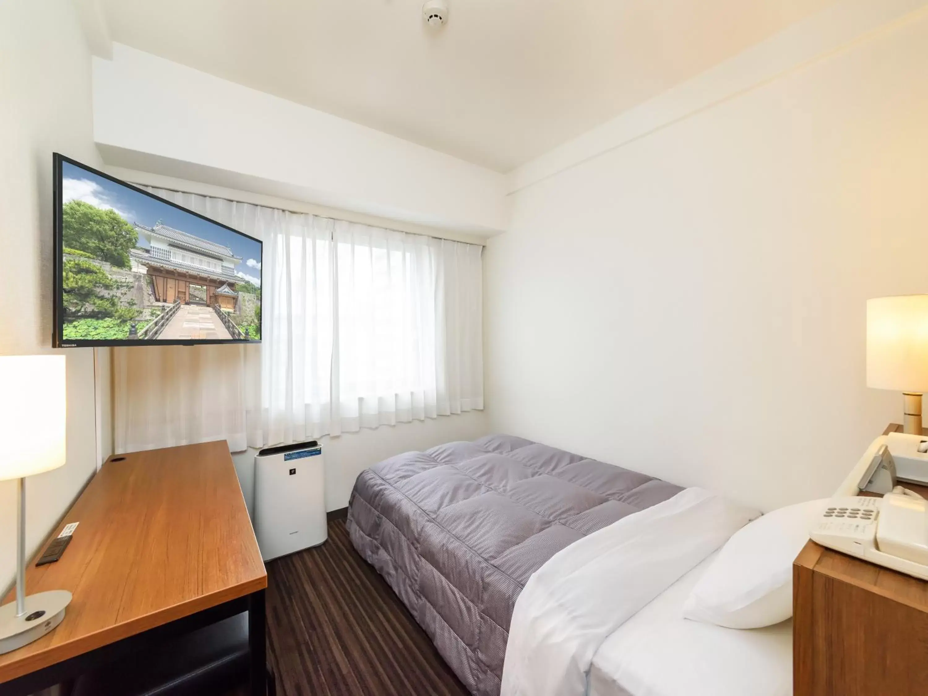 Bed in Kagoshima Washington Hotel Plaza