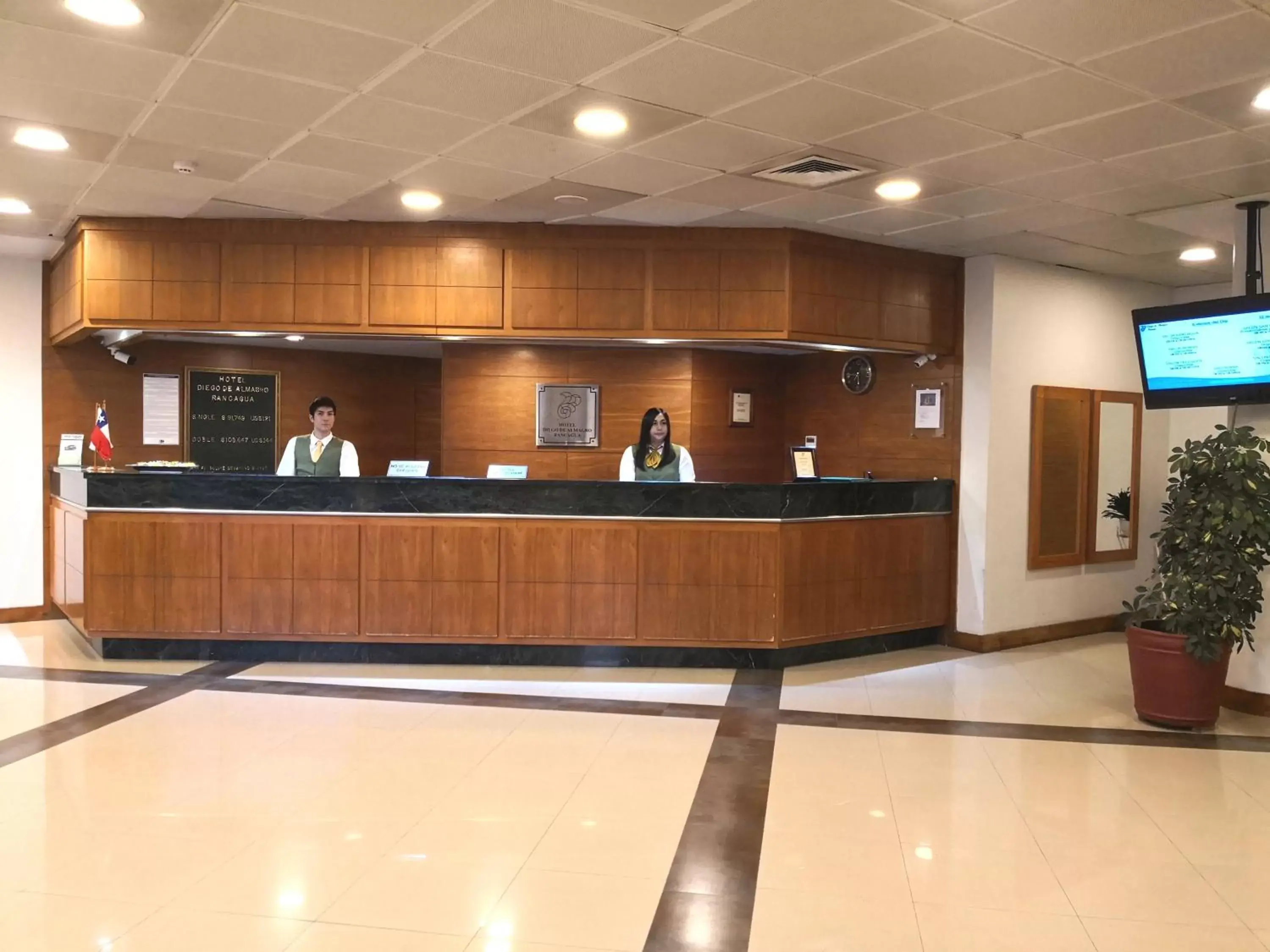 Lobby or reception, Lobby/Reception in Hotel Diego De Almagro Rancagua