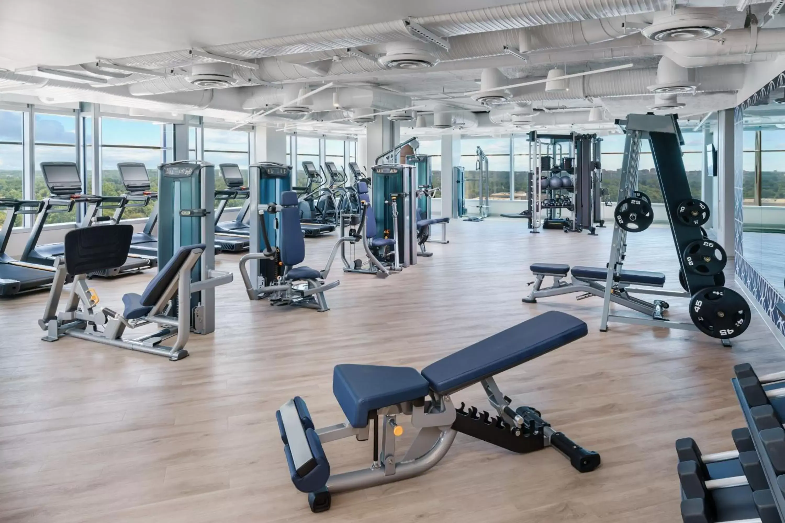 Fitness centre/facilities, Fitness Center/Facilities in AC Hotel by Marriott Bethesda Downtown