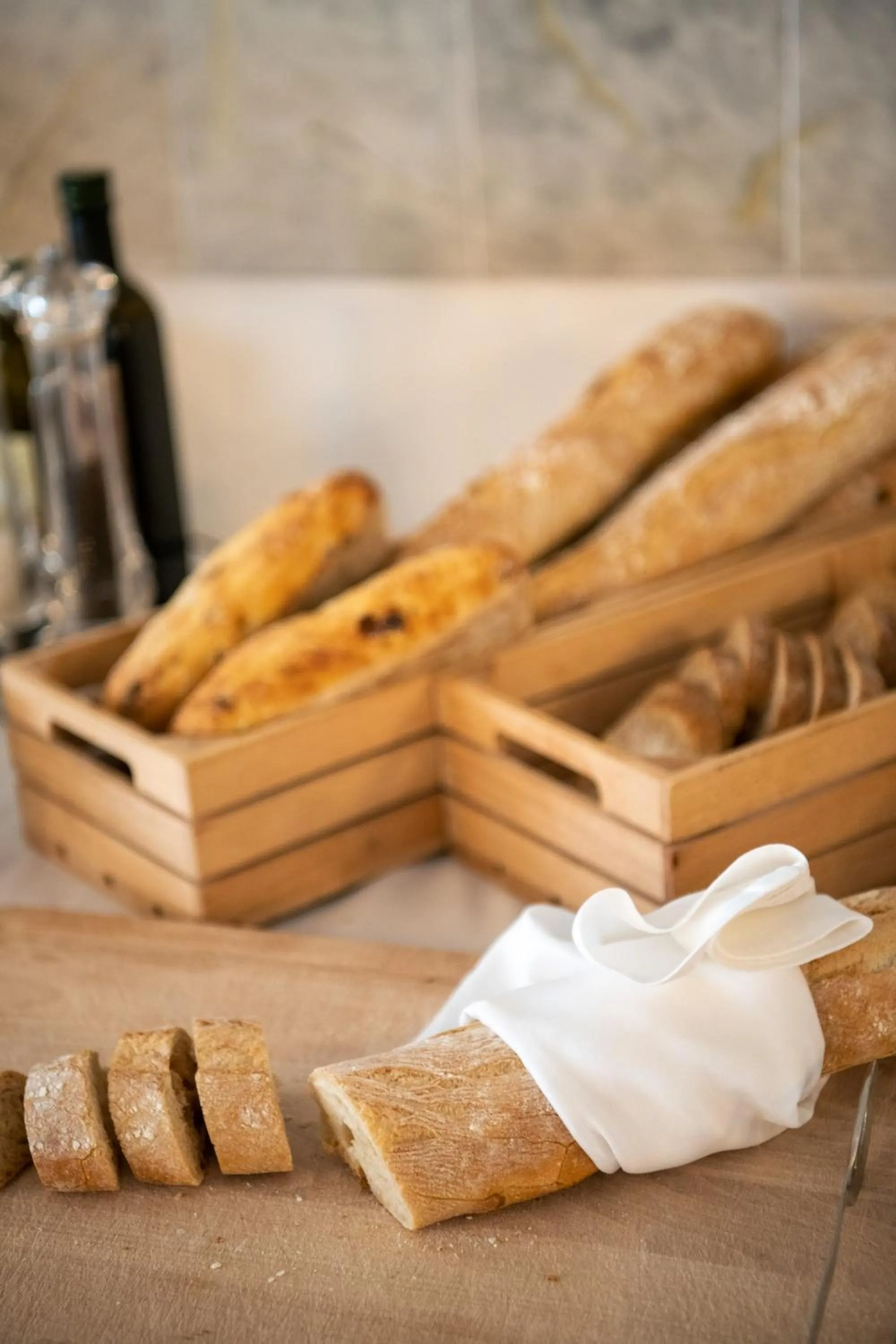 Italian breakfast in Grand Hotel Tritone