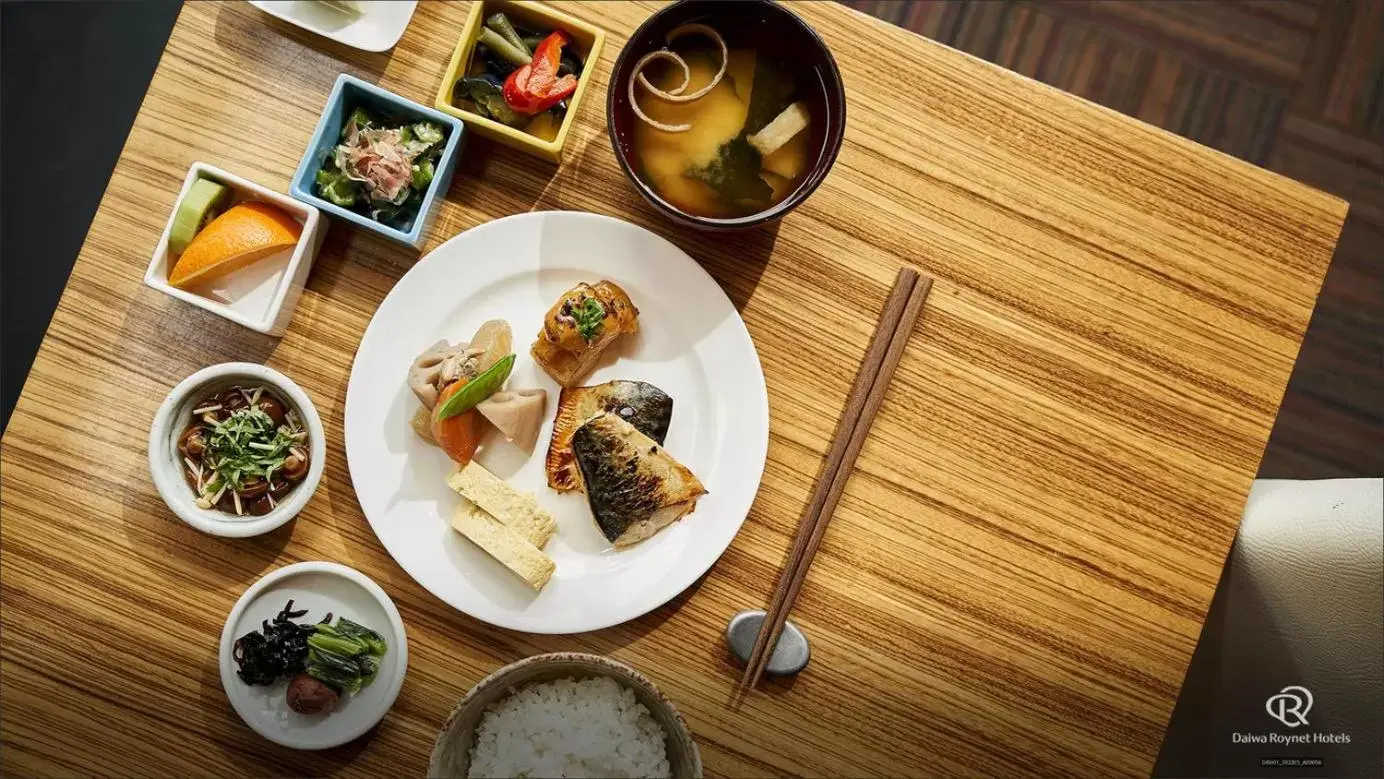 Food, Lunch and Dinner in Daiwa Roynet Hotel Koriyama Ekimae