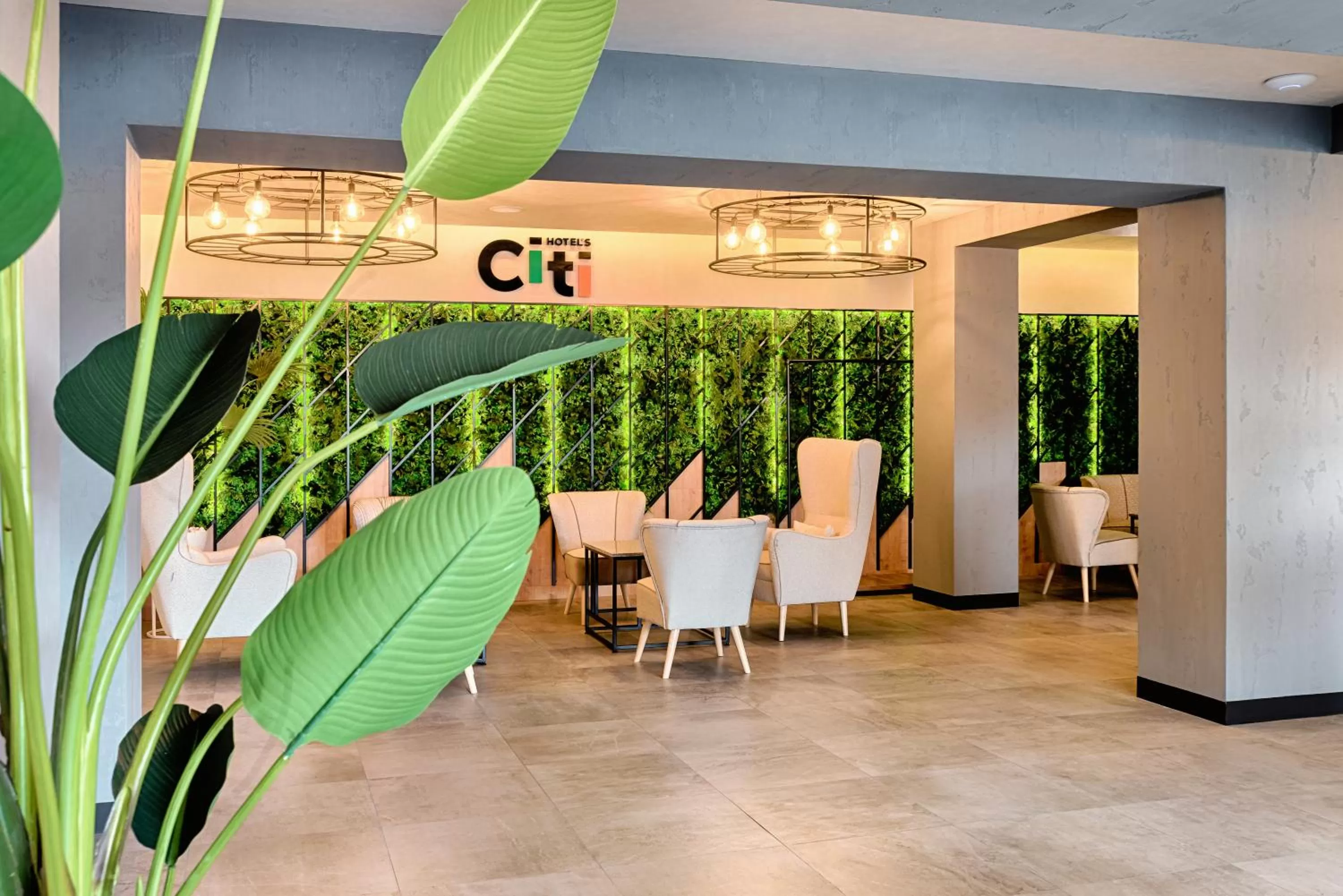 Seating area in Citi Hotel's Łódź