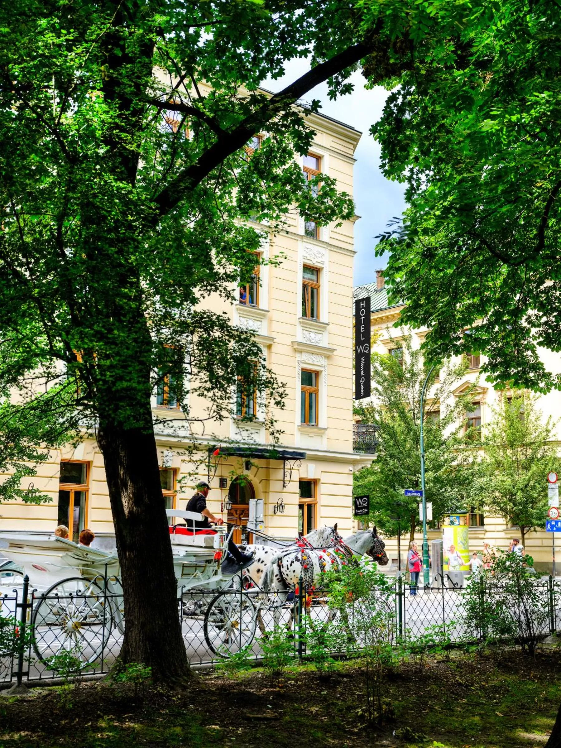 Facade/entrance in Hotel Wawel Queen