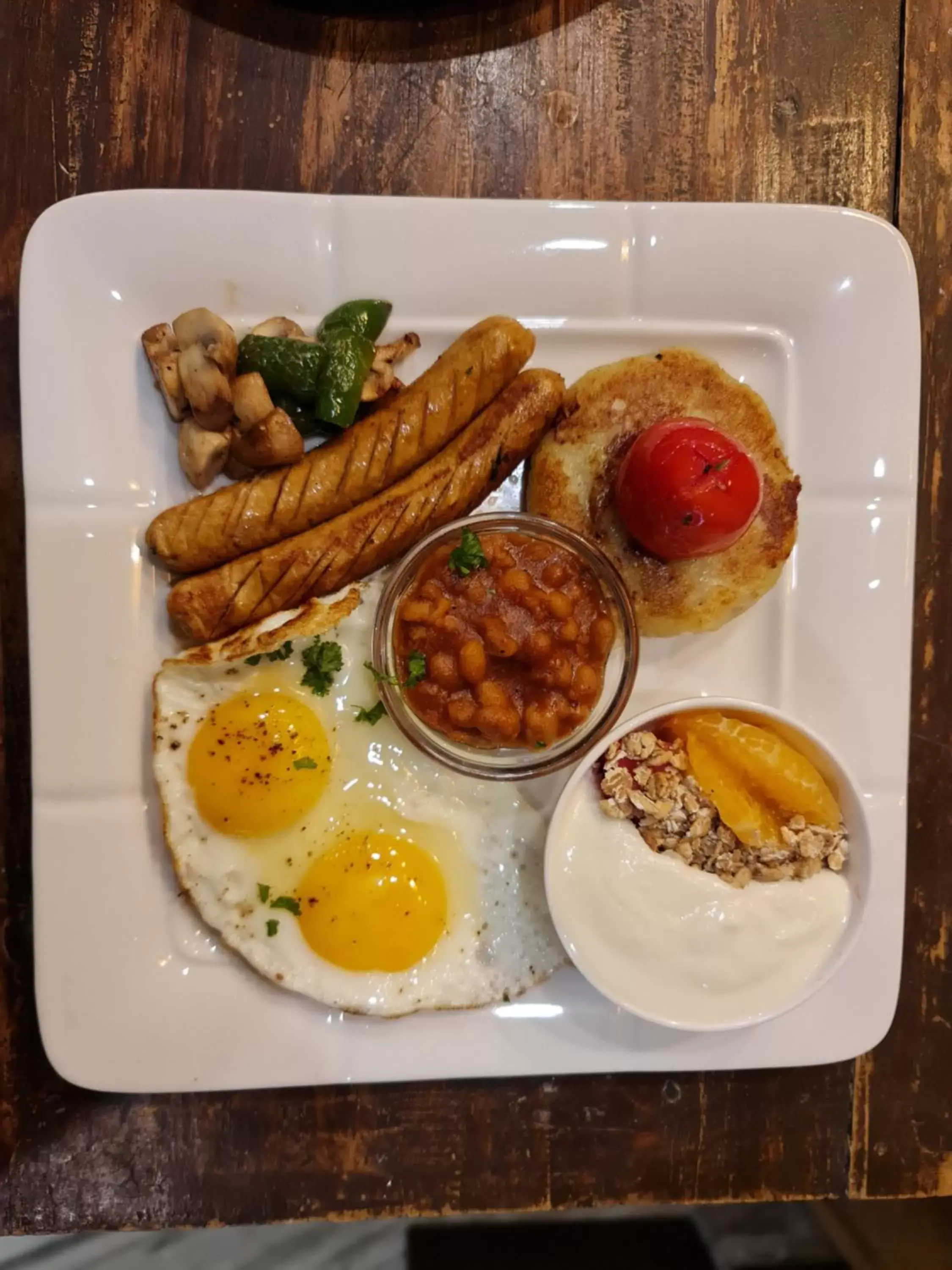 American breakfast in Hotel Middle Path & Spa American breakfast in Hotel Middle Path & Spa