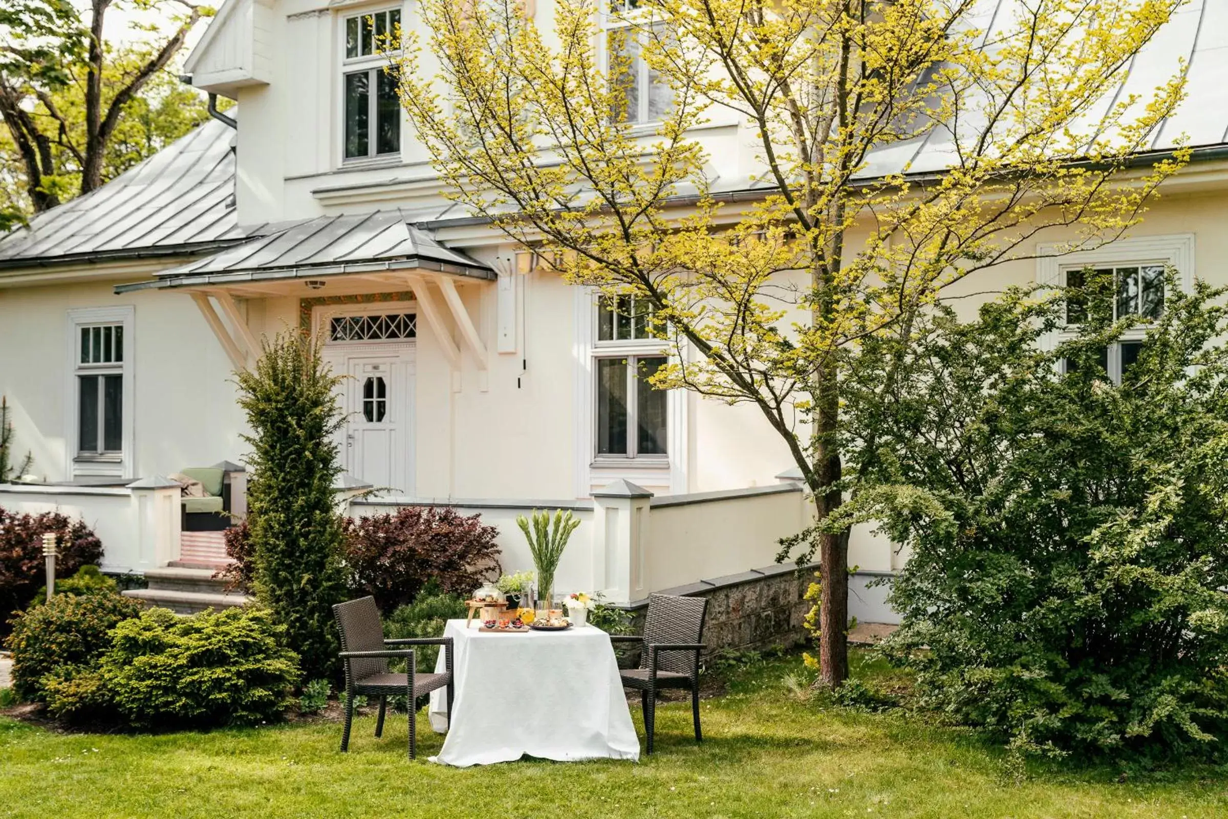 Garden view in Baltic Beach Hotel & SPA Garden view in Baltic Beach Hotel & SPA