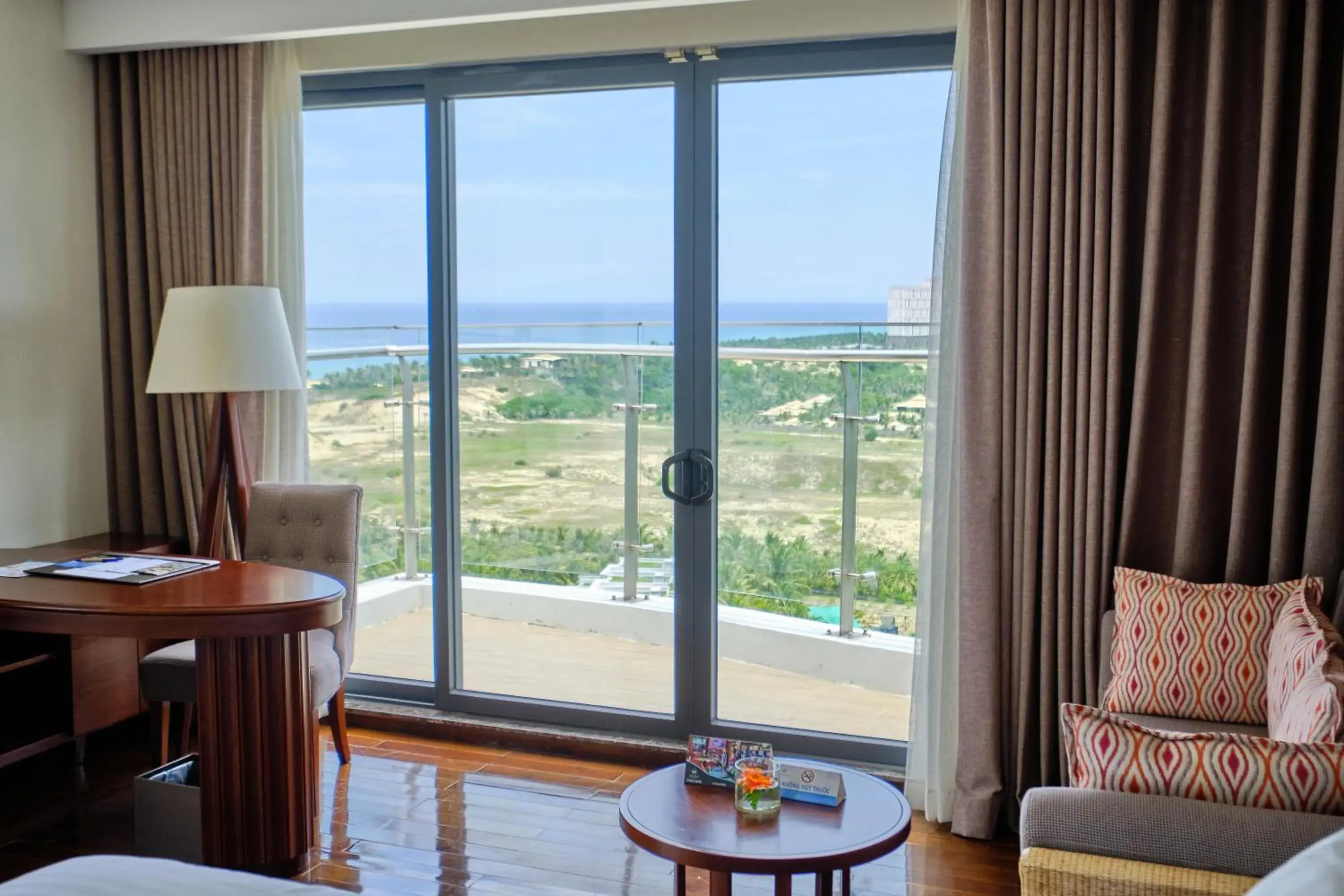 Balcony/Terrace, Seating Area in Duyen Ha Resort Cam Ranh