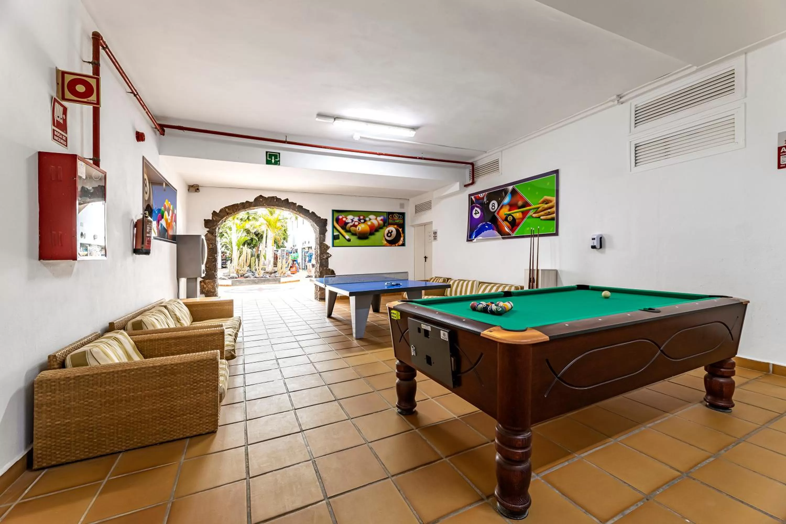 Game Room in Hotel THB Flora