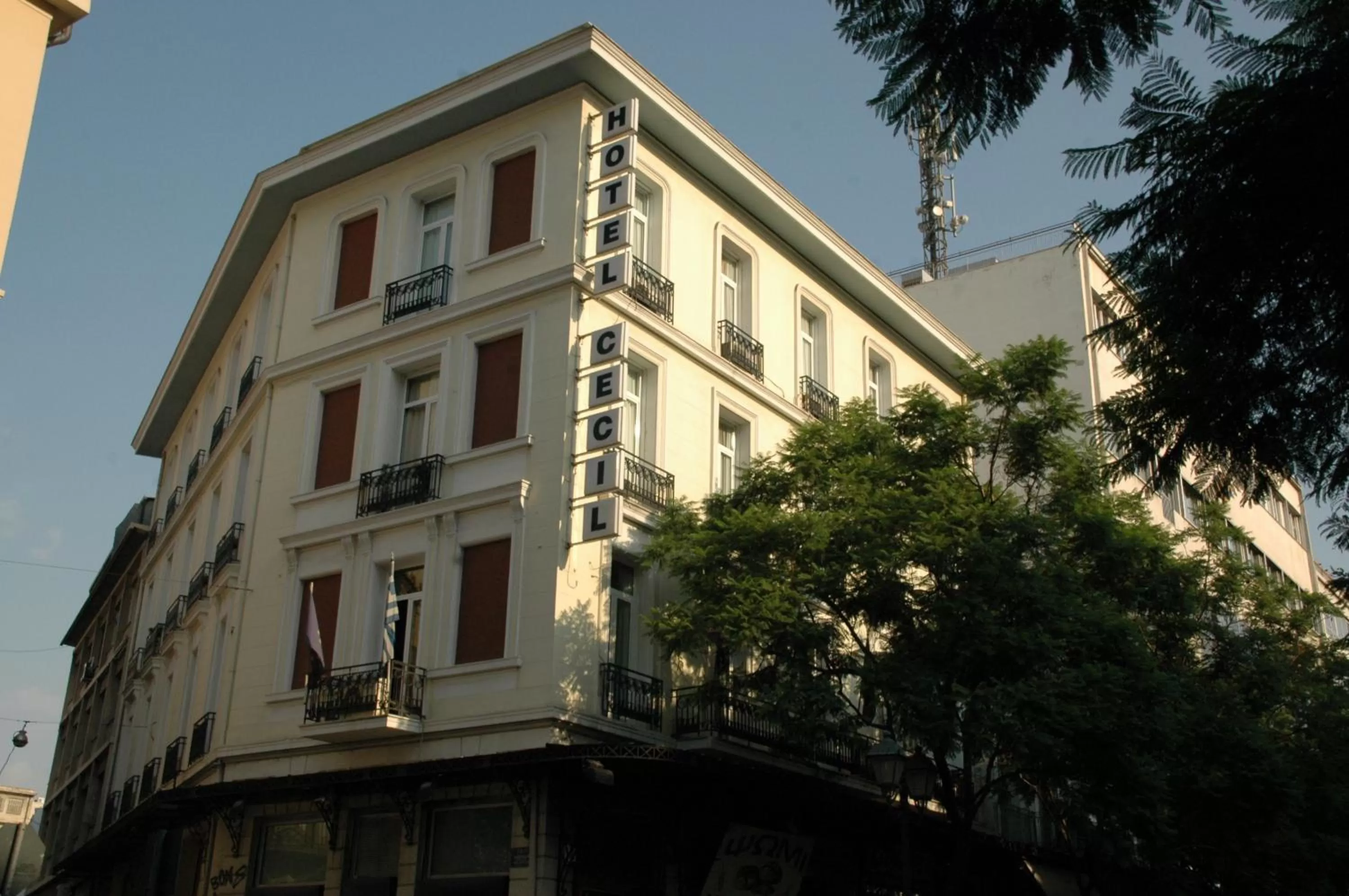 Property building in Cecil Hotel