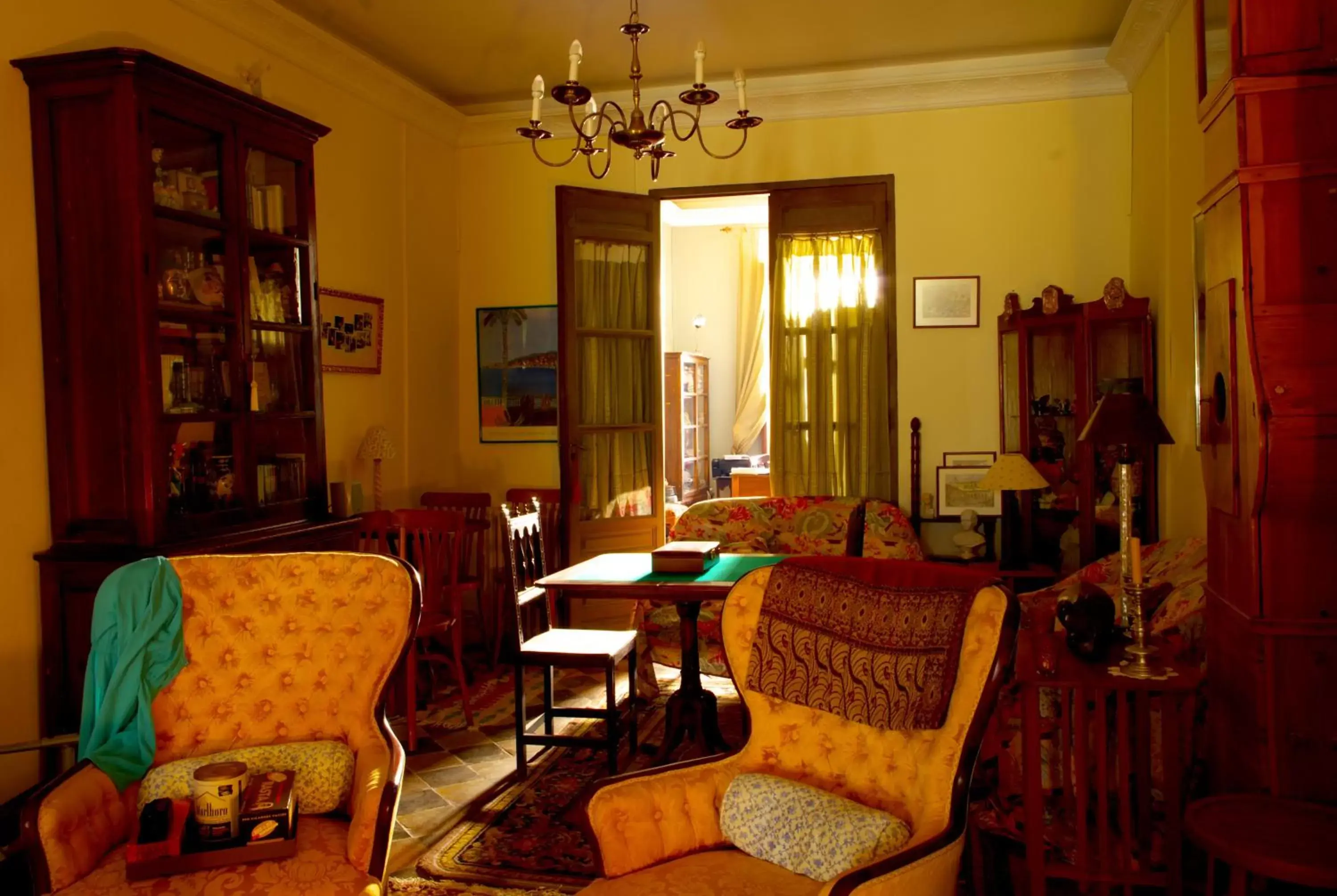 Library, Restaurant/Places to Eat in Olmitos 3 Hotel boutique, Casa-Palacio