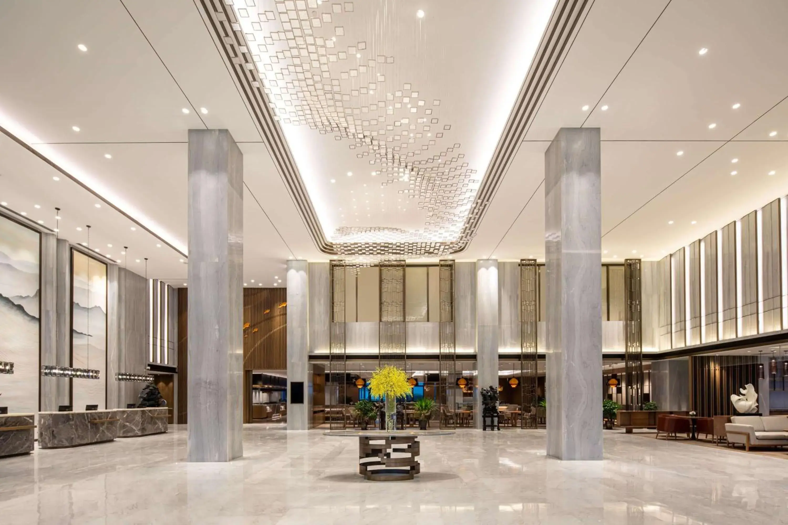 Lobby or reception, Lobby/Reception in Wyndham Shanghai Pudong