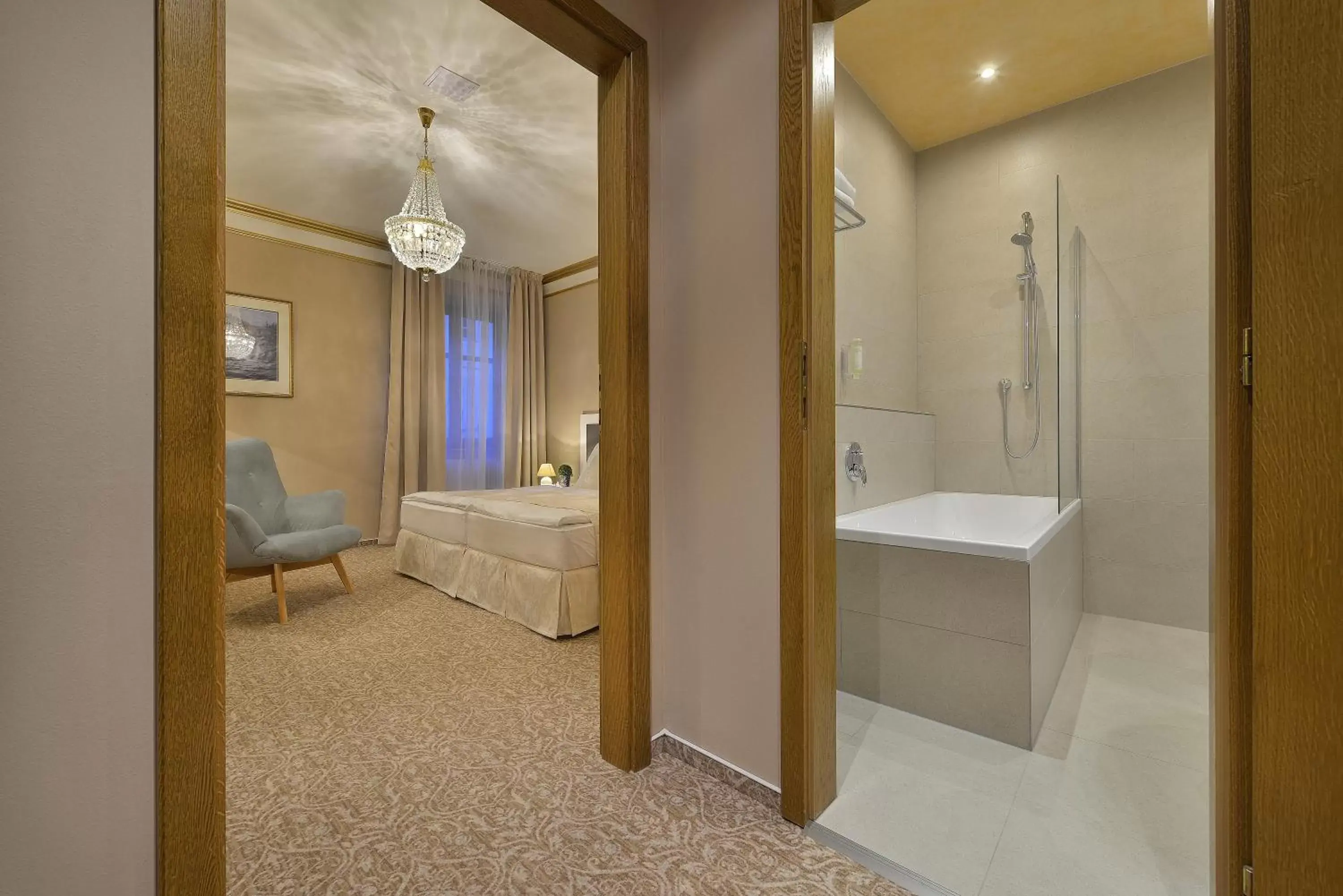 Photo of the whole room, Bathroom in Grandhotel Zvon