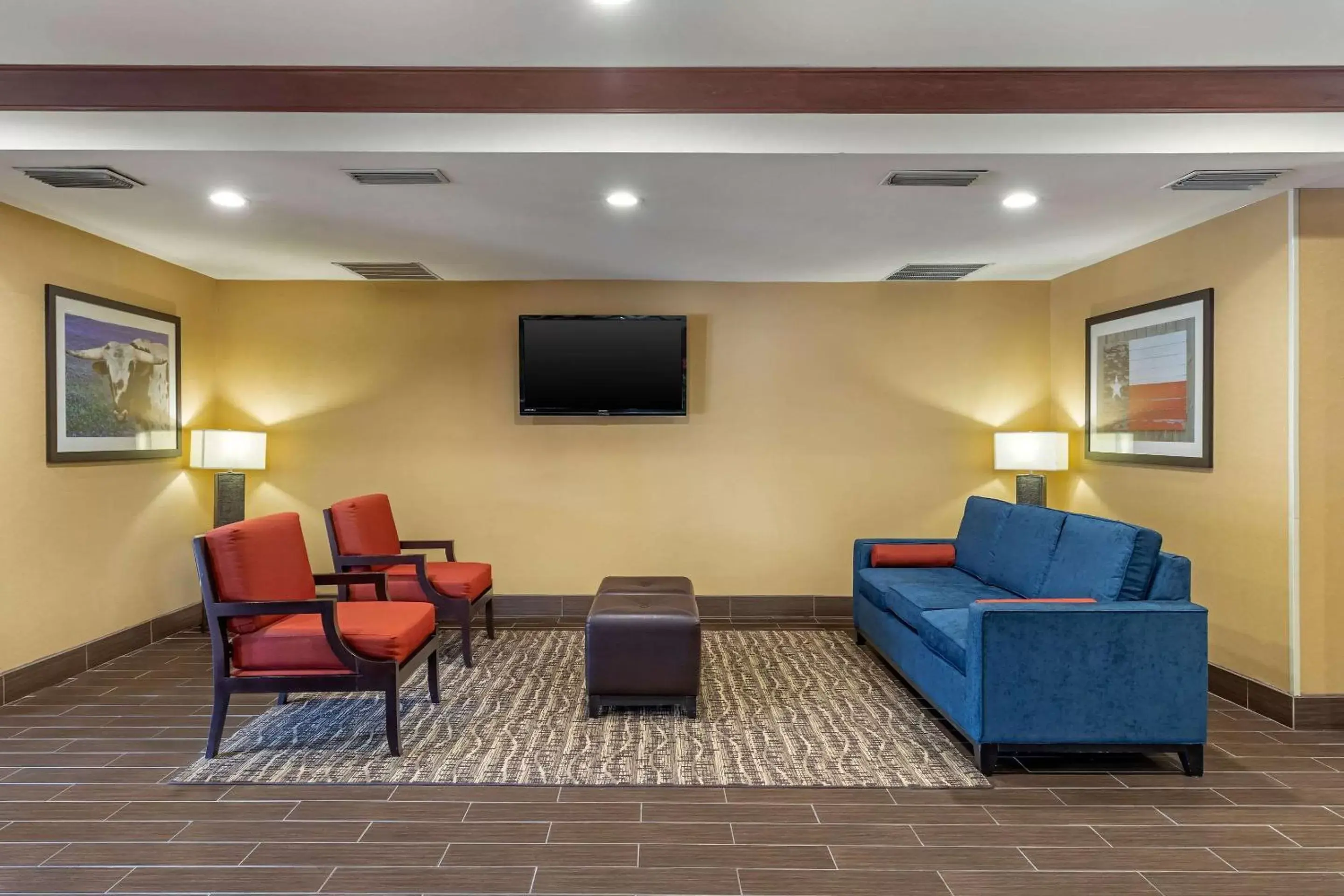 Lobby or reception, Seating Area in Comfort Suites McKinney-Allen