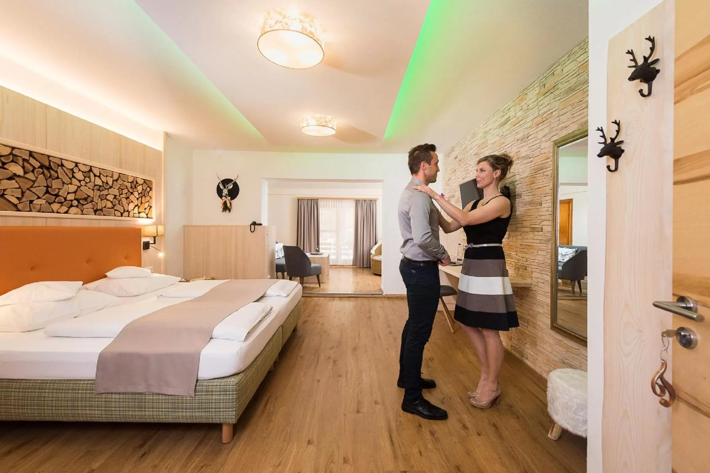 Photo of the whole room, Bed in Thula Wellnesshotel Bayerischer Wald