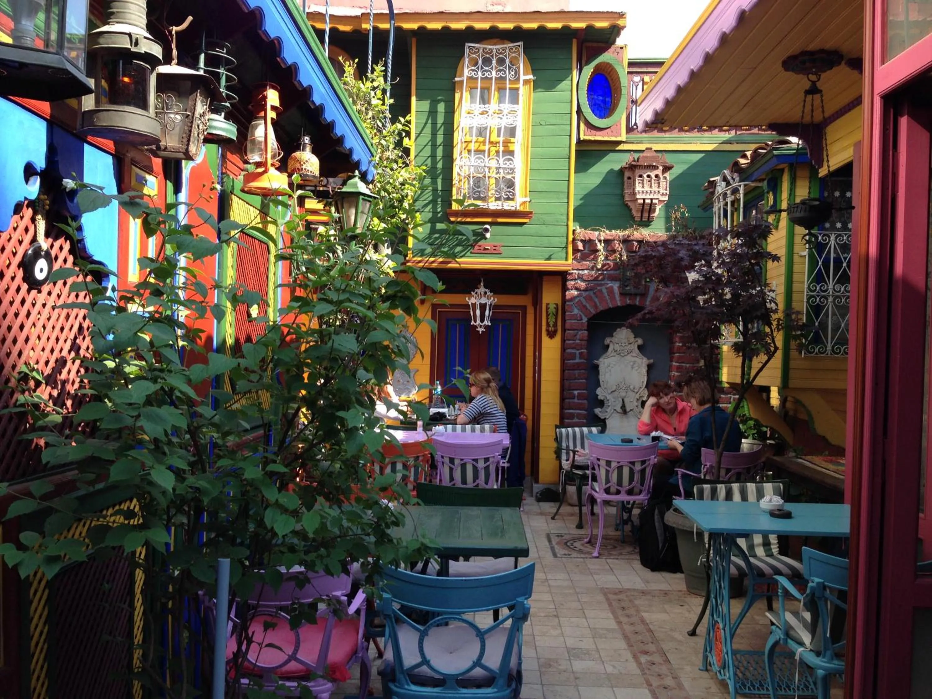 Garden in Kybele Hotel