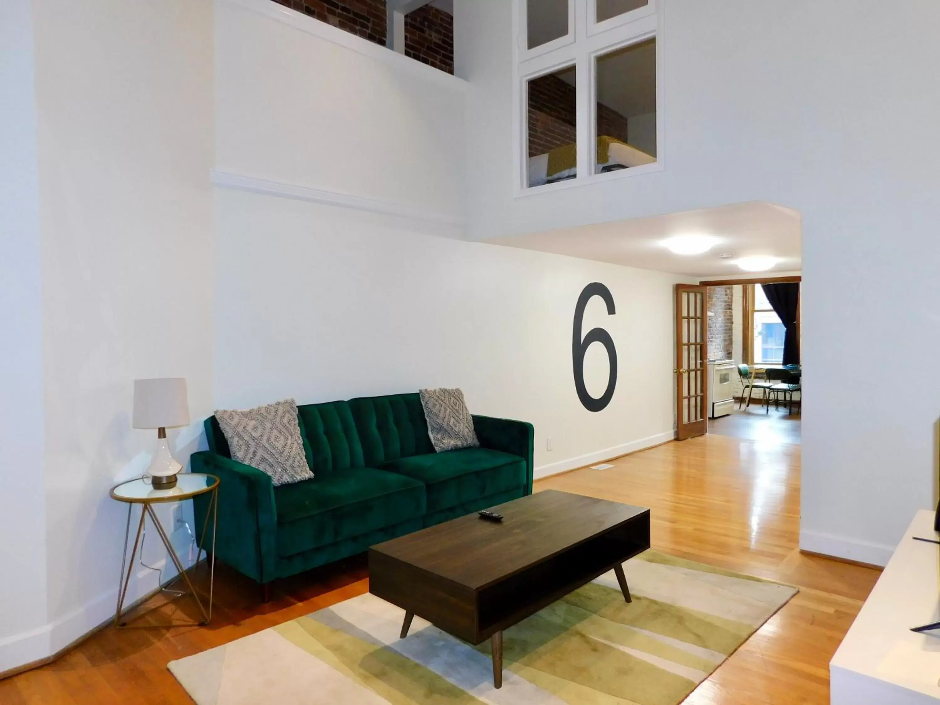 Seating Area in The Lofts at 107