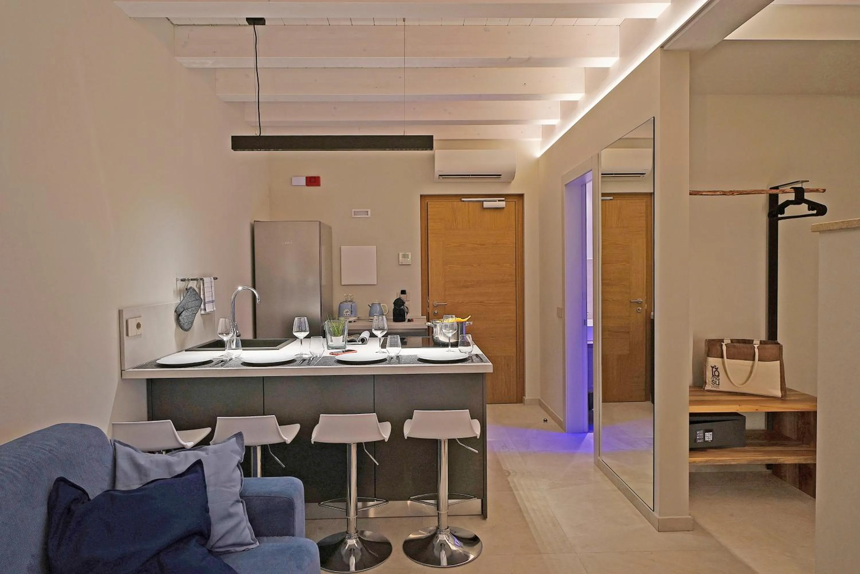 Kitchen or kitchenette in Lamasu RioVerde - Lago di Garda